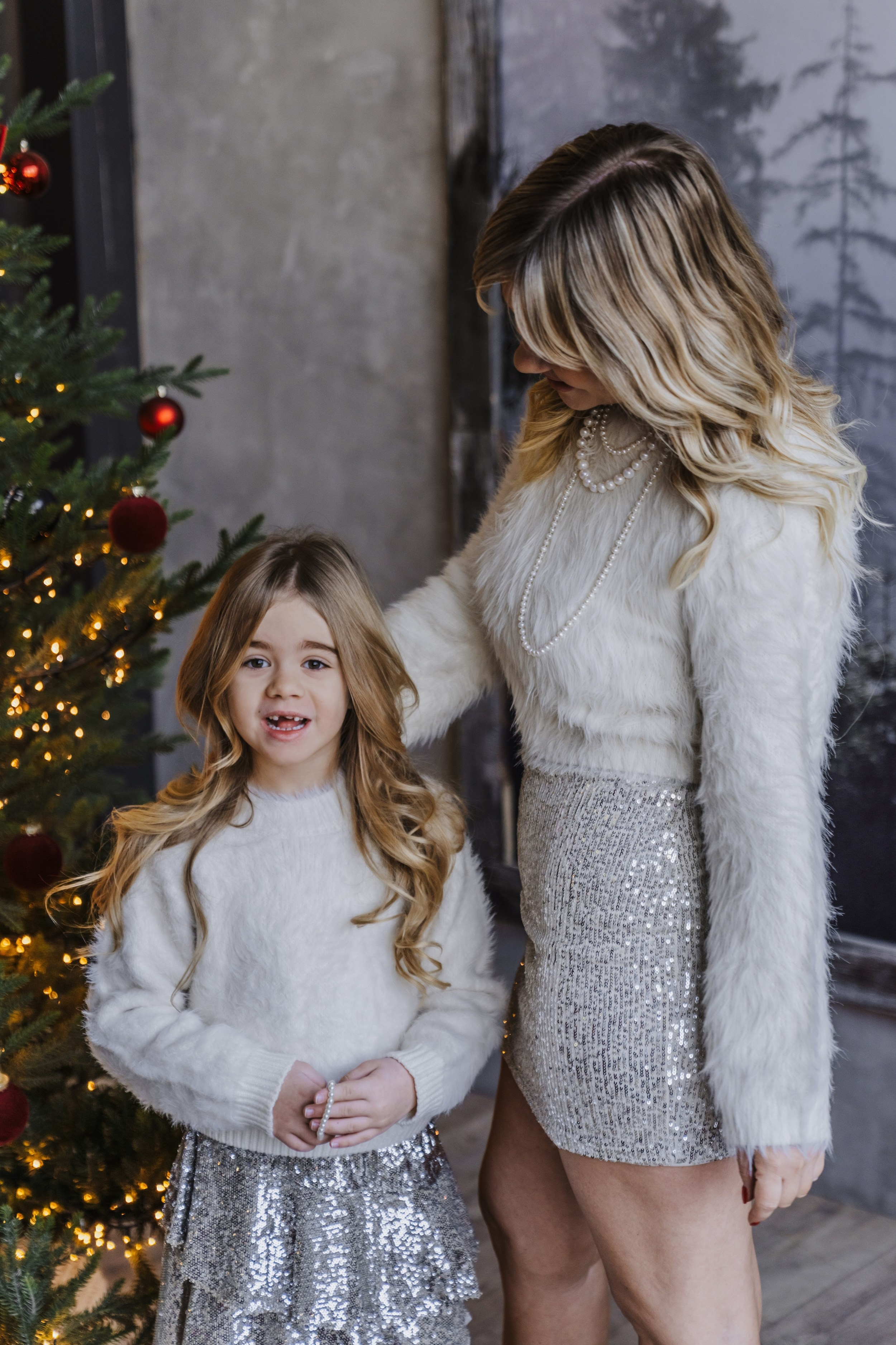 Лиза, Скарлетт, Винсент и Деннис. Минск, Рождество. Olga Modjaro