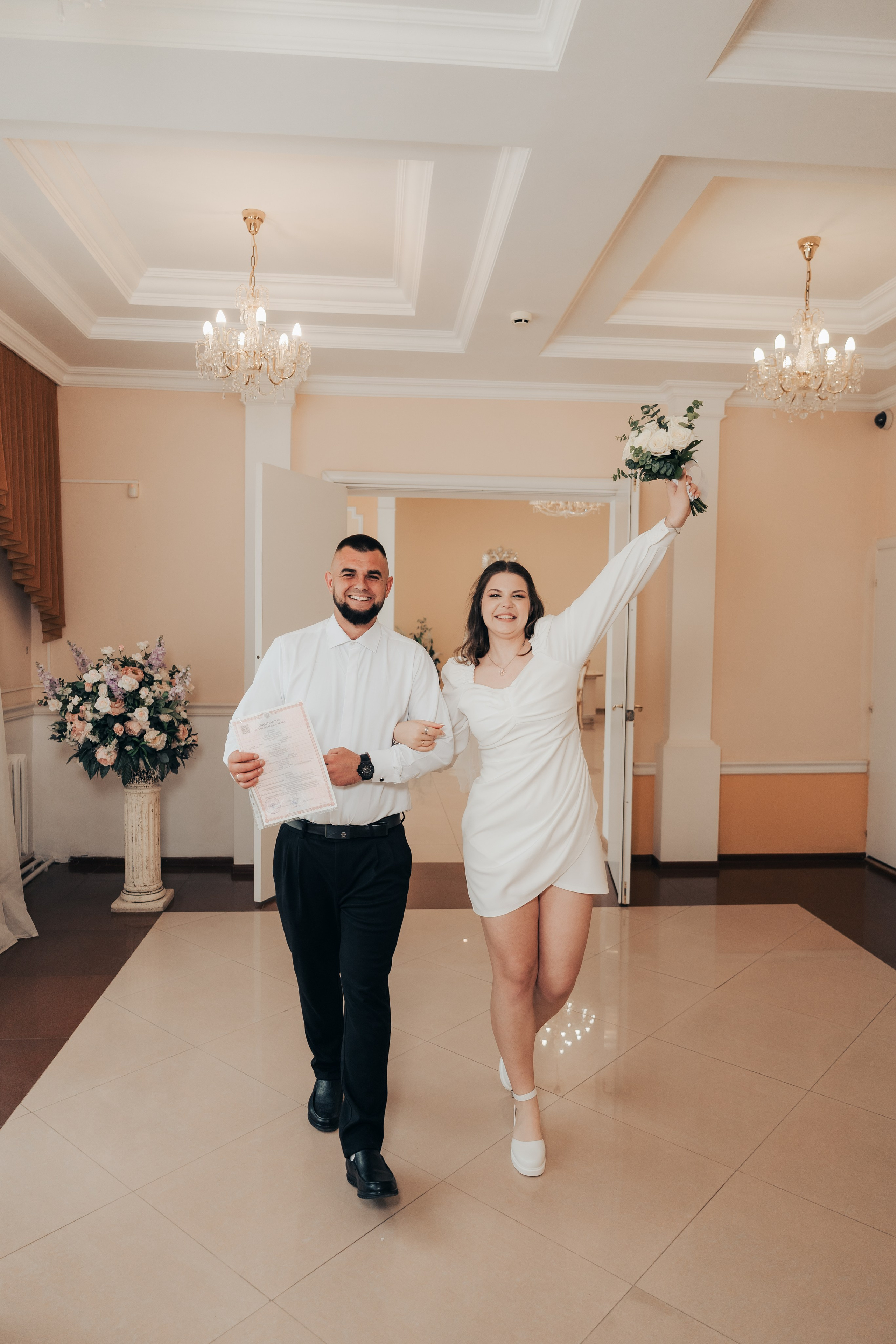 Сергей и Далина (ЗАГС). Свадебный фотограф в Можайске и Москве