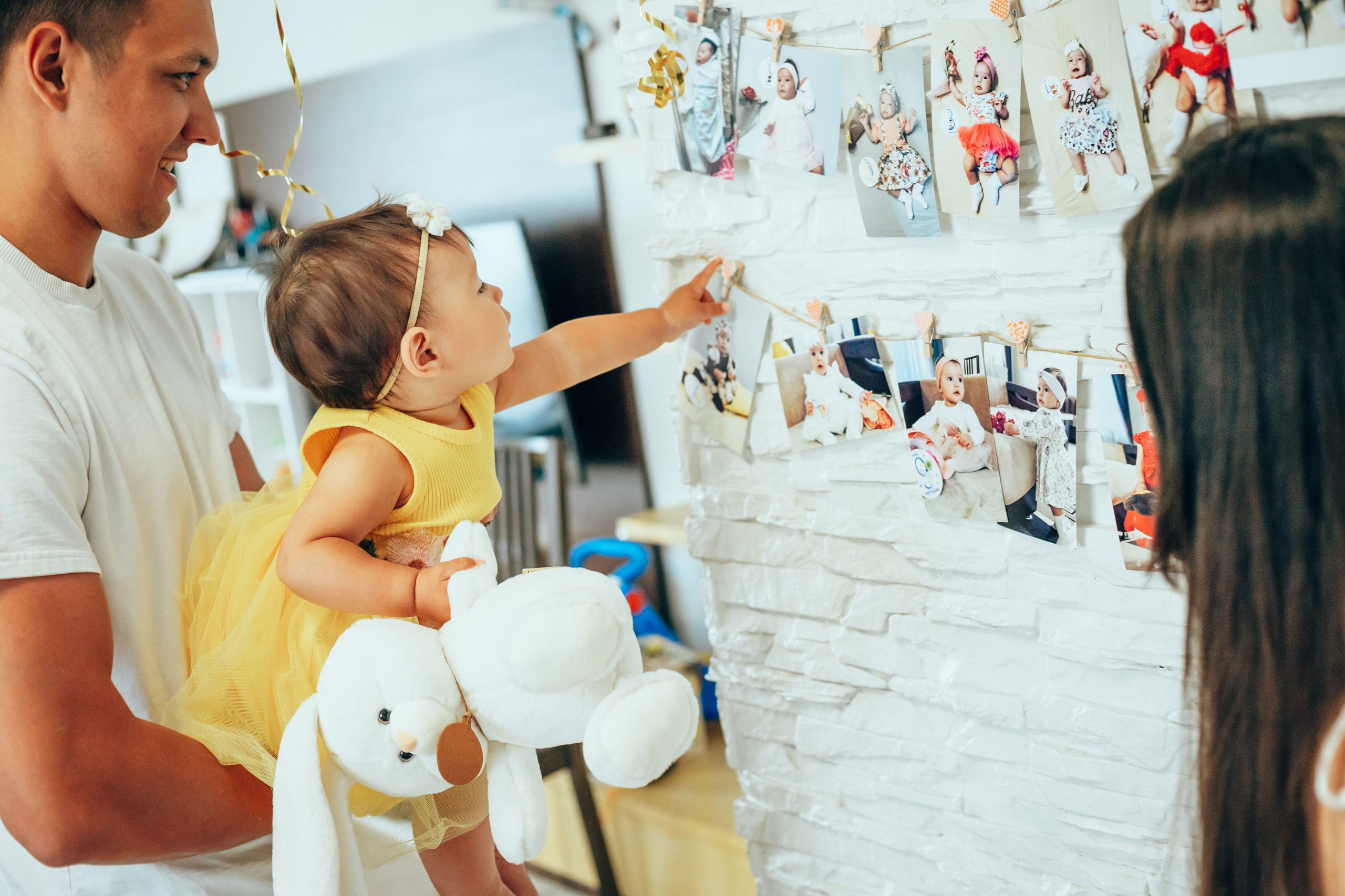 Первый День Рождения Вики. Семейный и детский фотограф в г. Новосибирске Макеева Анастасия