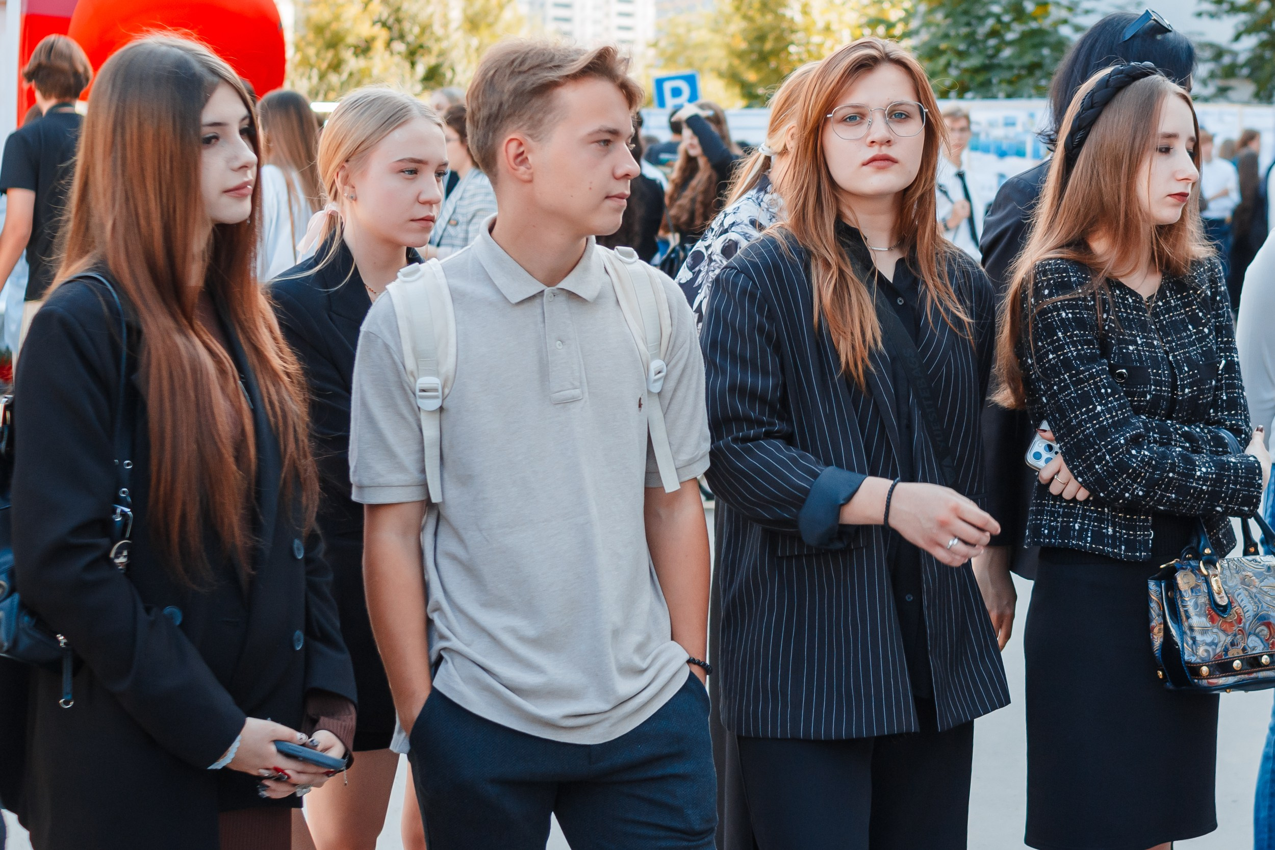 Первое сентября Самарского университета. Ksenia de Rossi | Съемка в Самаре