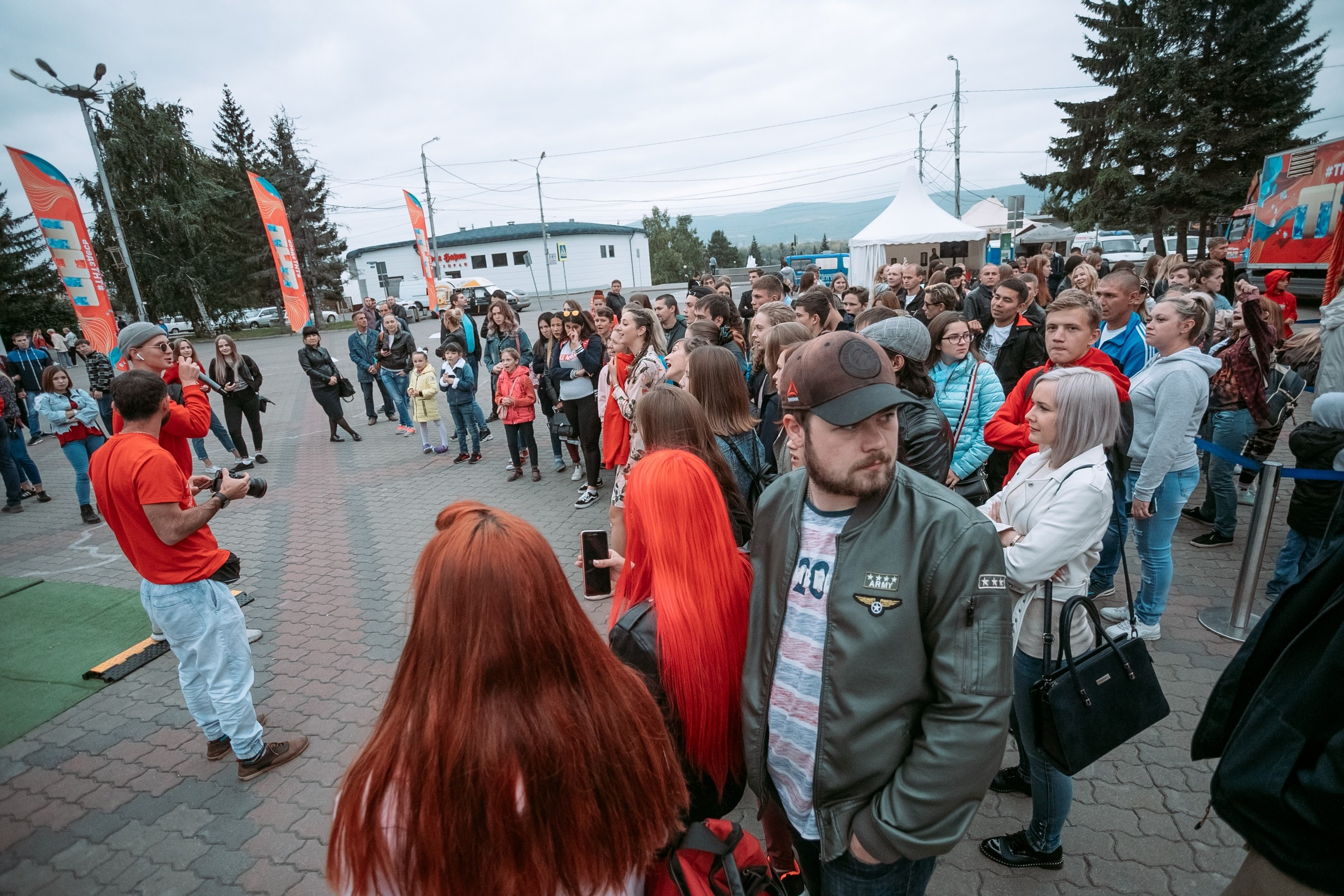 Попади на ТНТ @ Театральная площадь. Репортажный фотограф Максим Полянский. Москва, Санкт-Петербург, Красноярск
