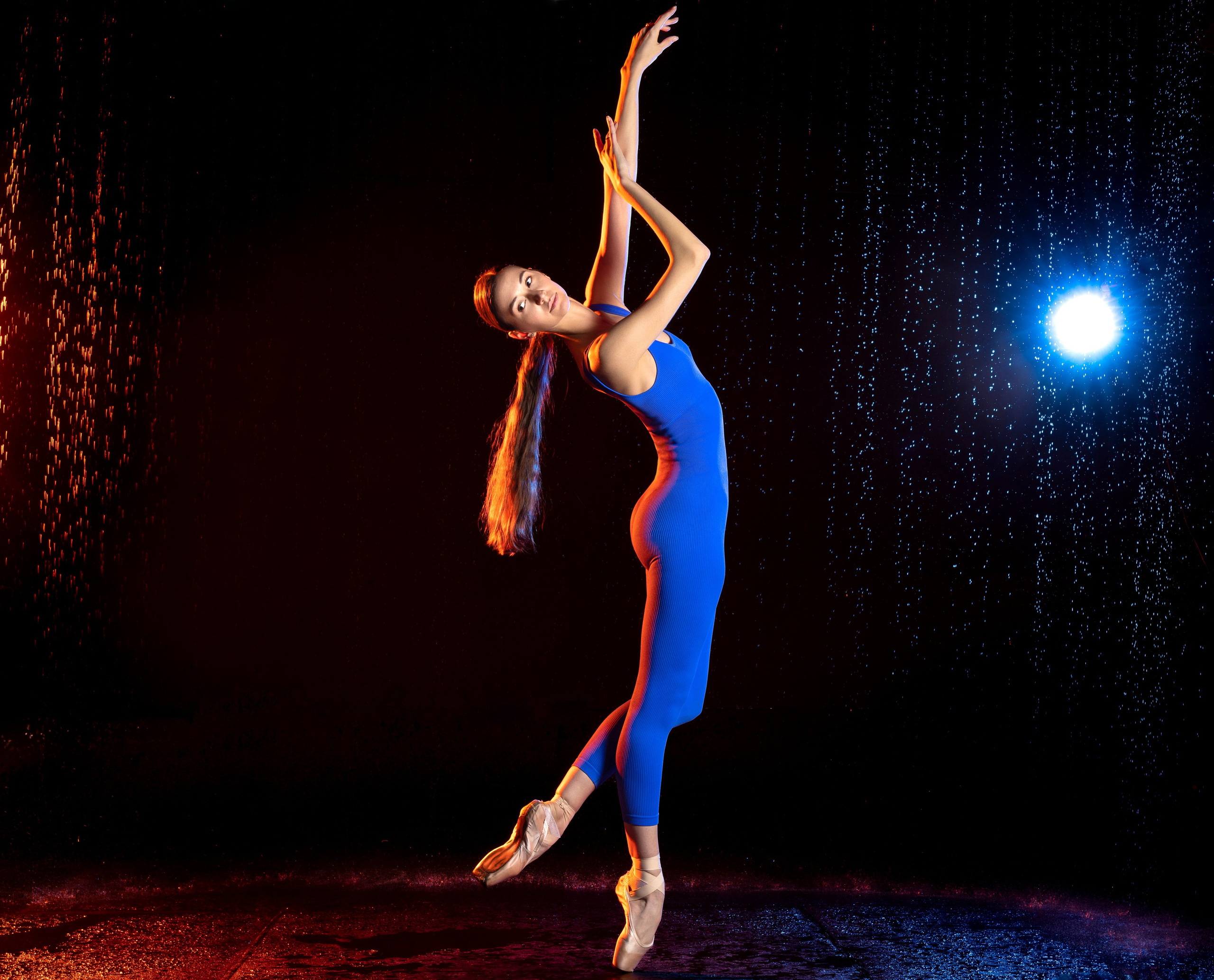 Анна в аква студии. Балетный фотограф Москва Майоров Николай