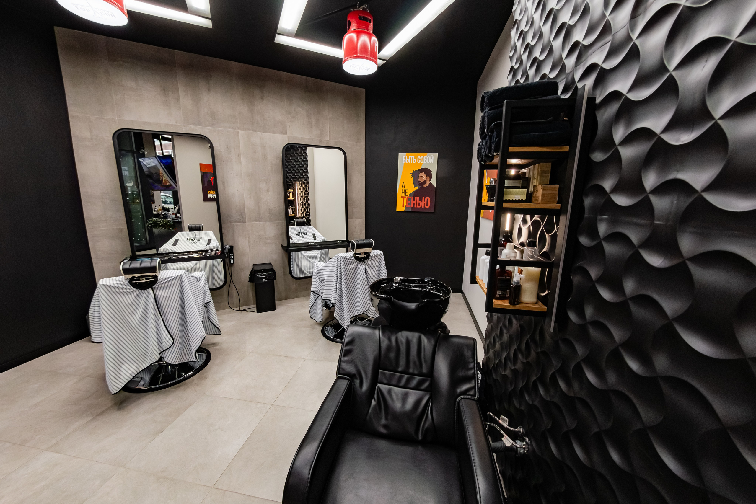 Интерьер TOPGUN. Фотограф Илья Варакин