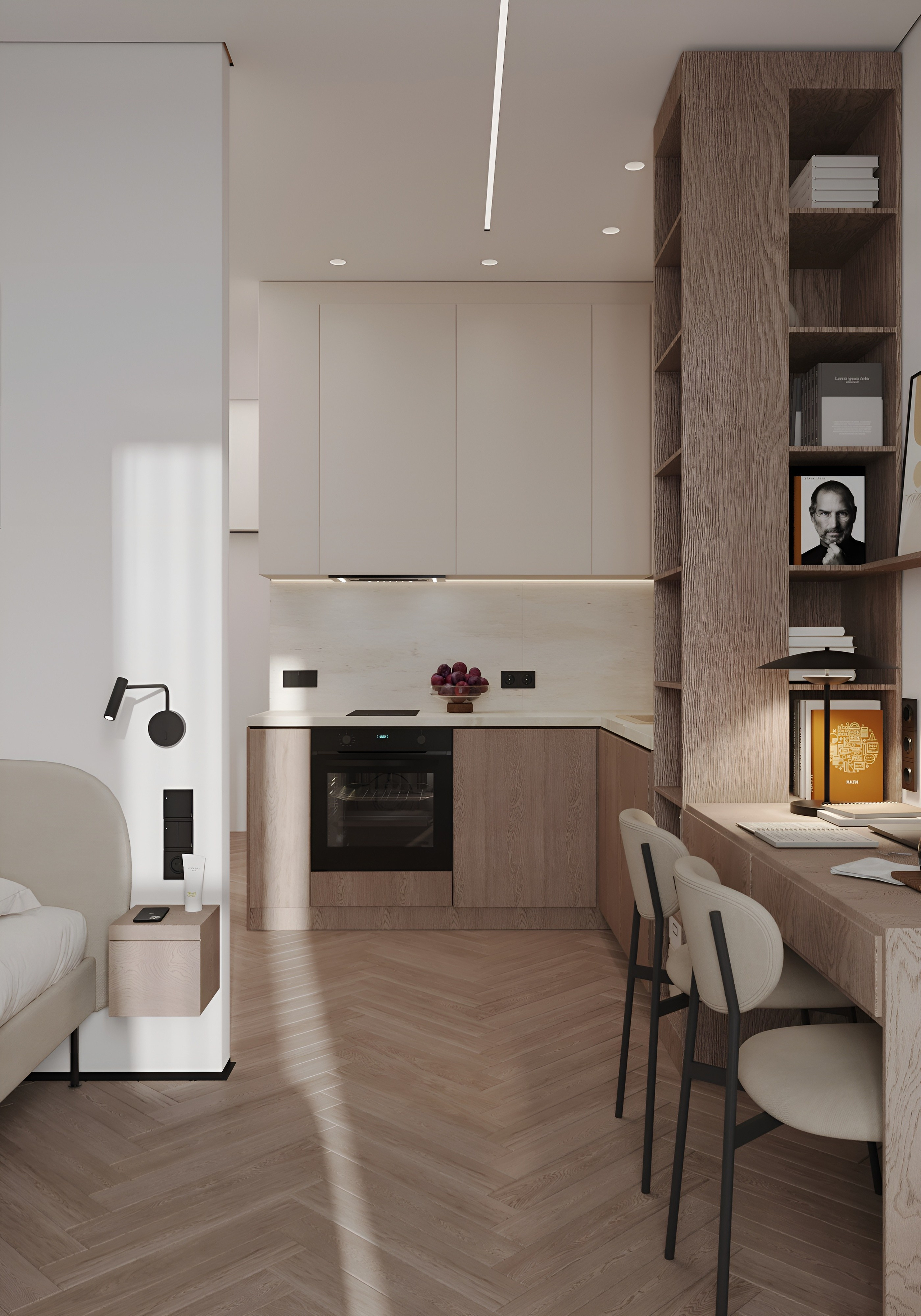 Студия ЖК N'ice loft. 3D Визуализация интерьеров жилых и коммерческих помещений