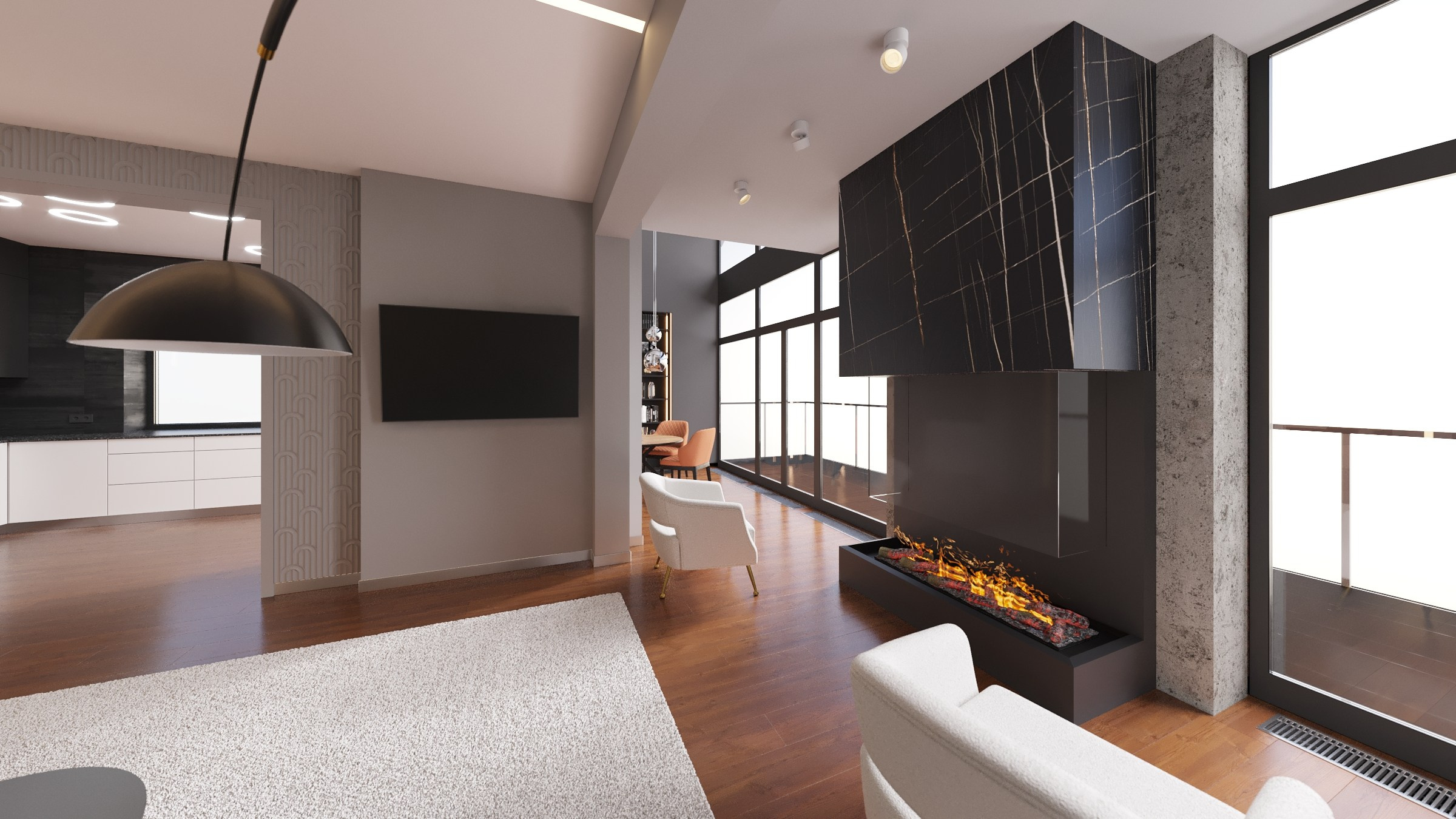 New old house. Interior designer Nataliia Iksanova