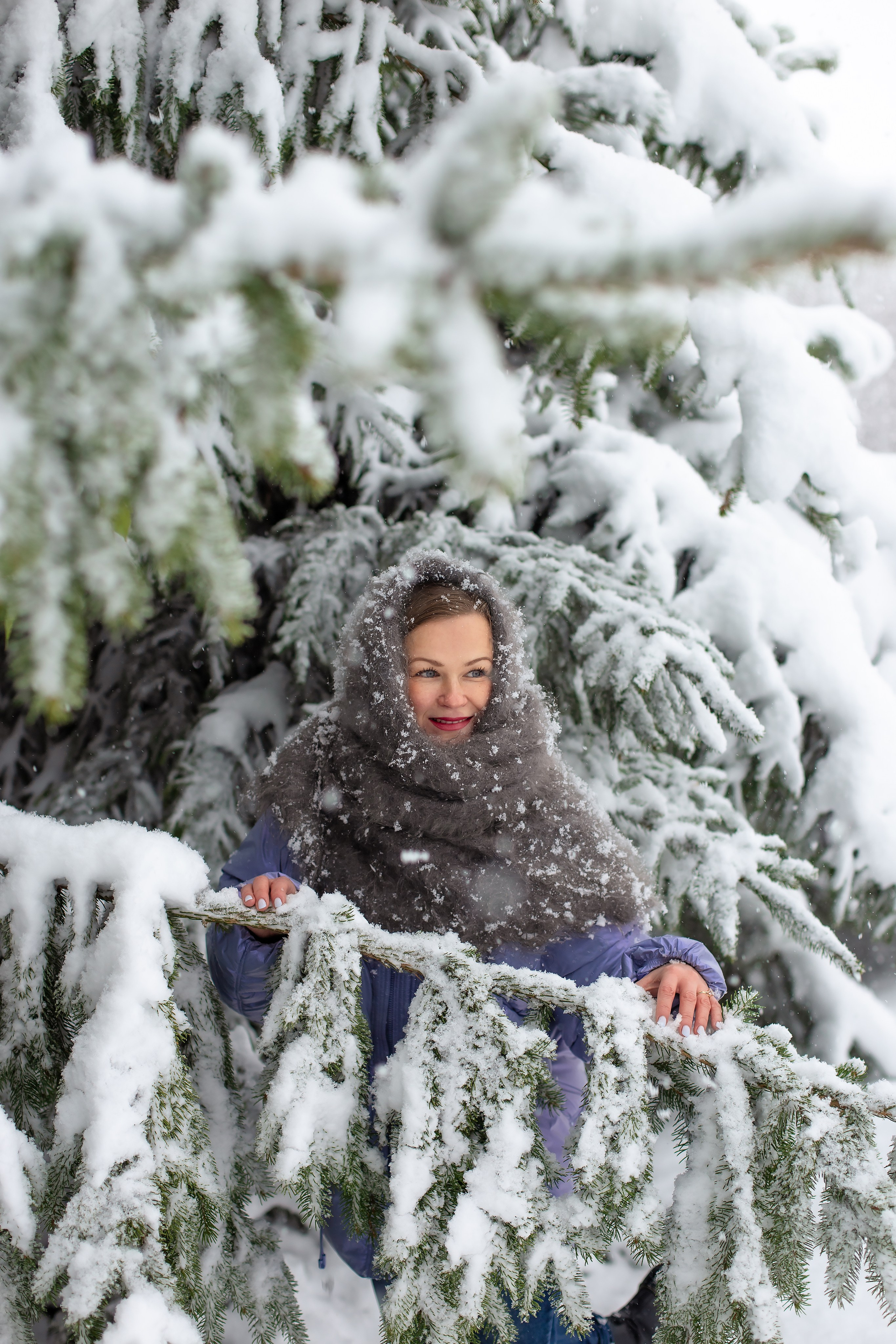 Катя и Тима. Когда выпал снег. Фотограф в Калининграде Решетникова Алина