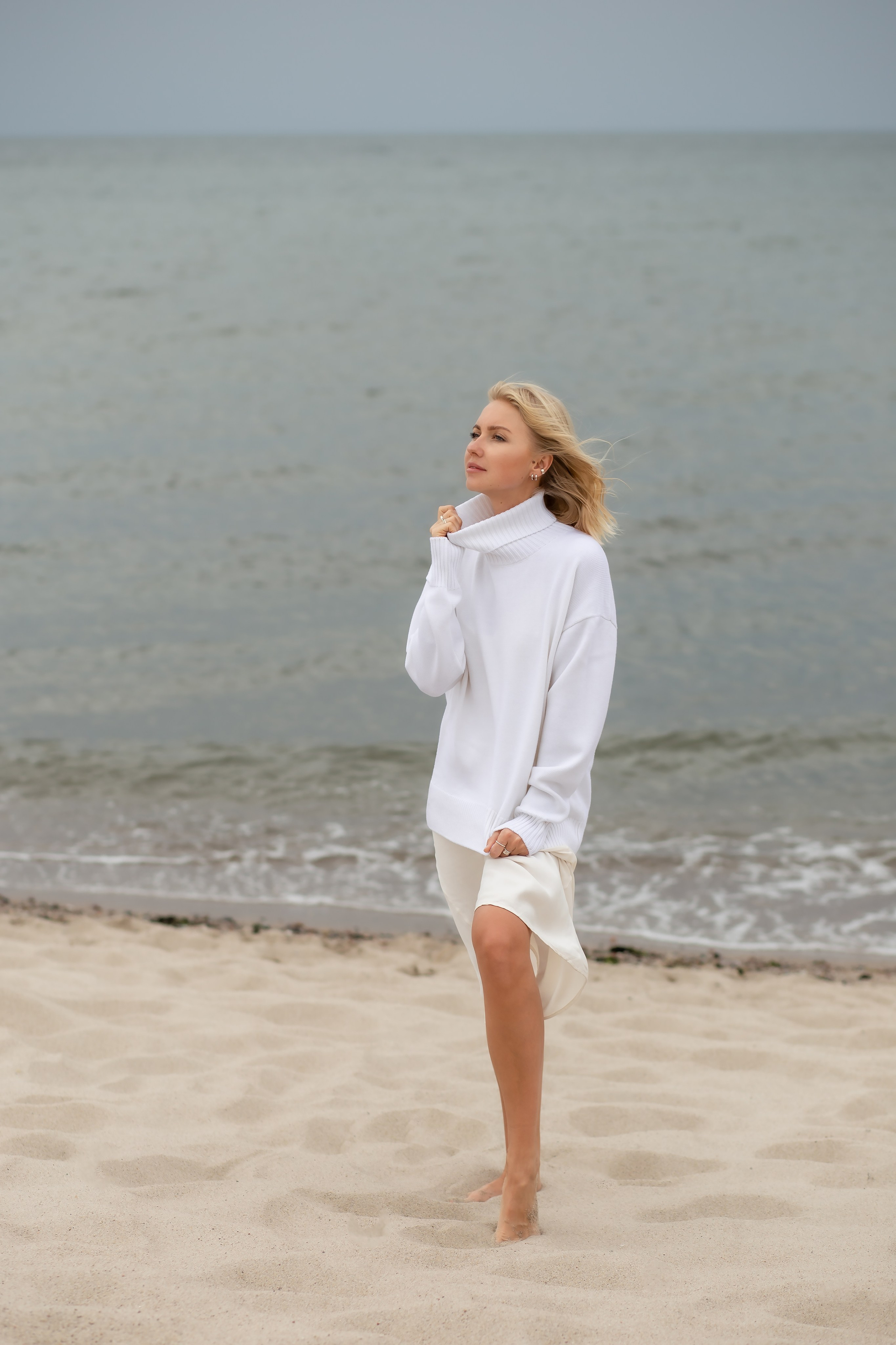 Вера в Янтарном. Перед дождем. Фотограф в Калининграде Решетникова Алина