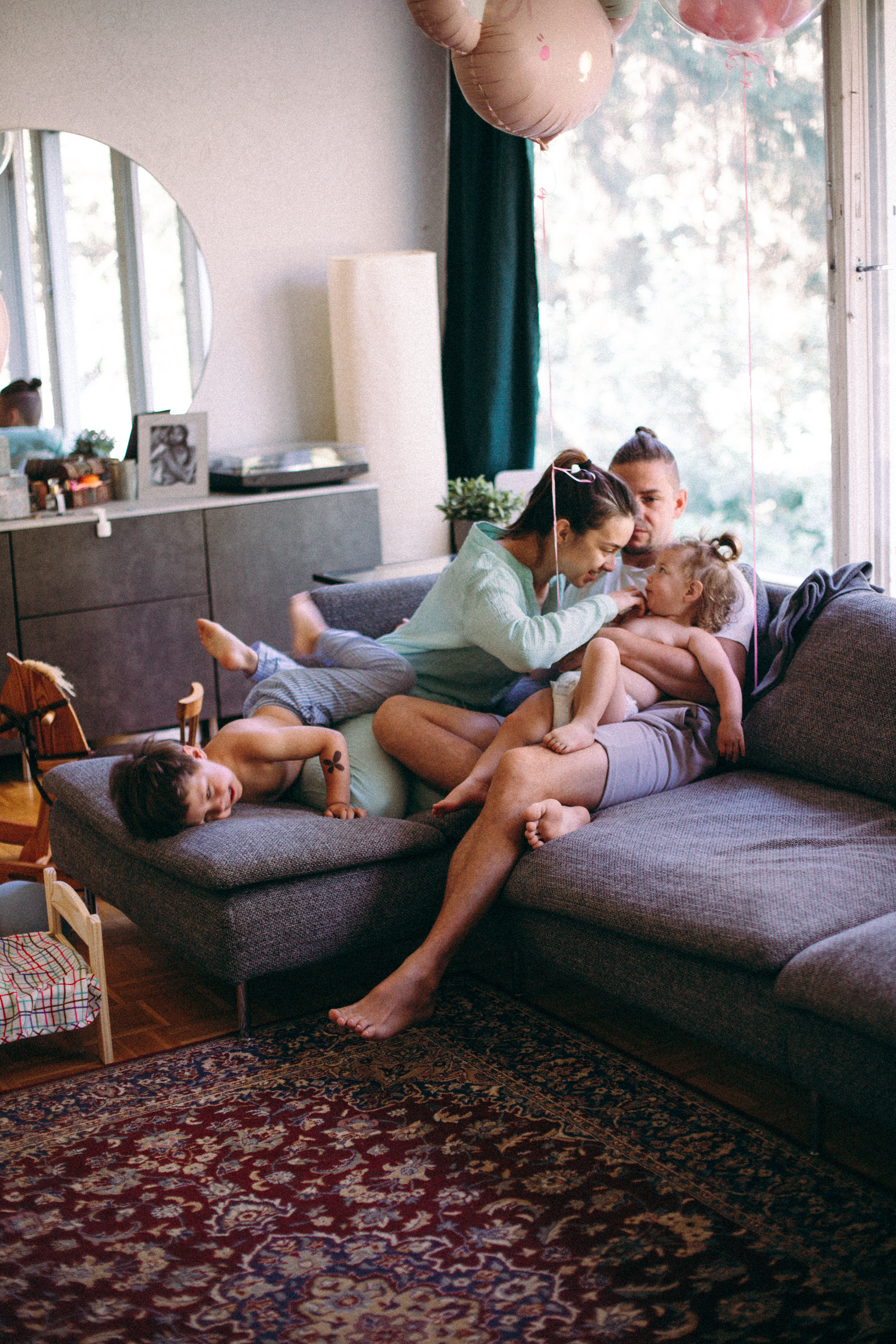 Mia's birthday. Family and portrait photographer Helsinki