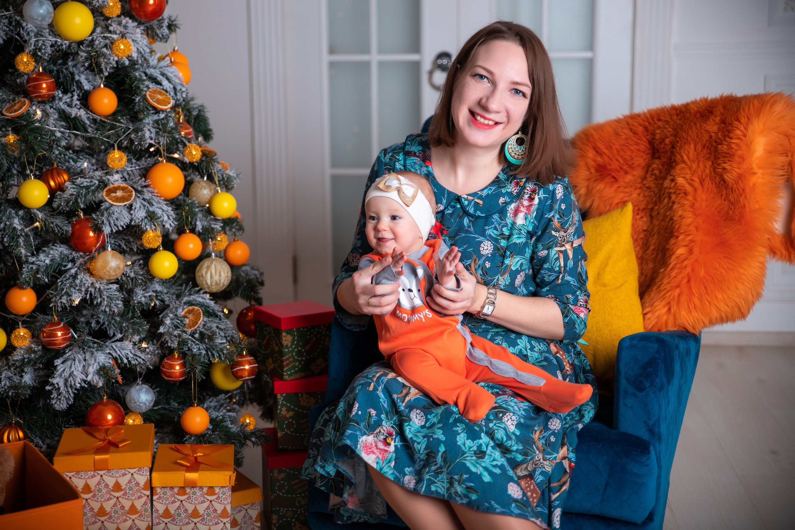 Анна и ее семья. Фотограф Ногинск Электросталь Наталья Осетрова