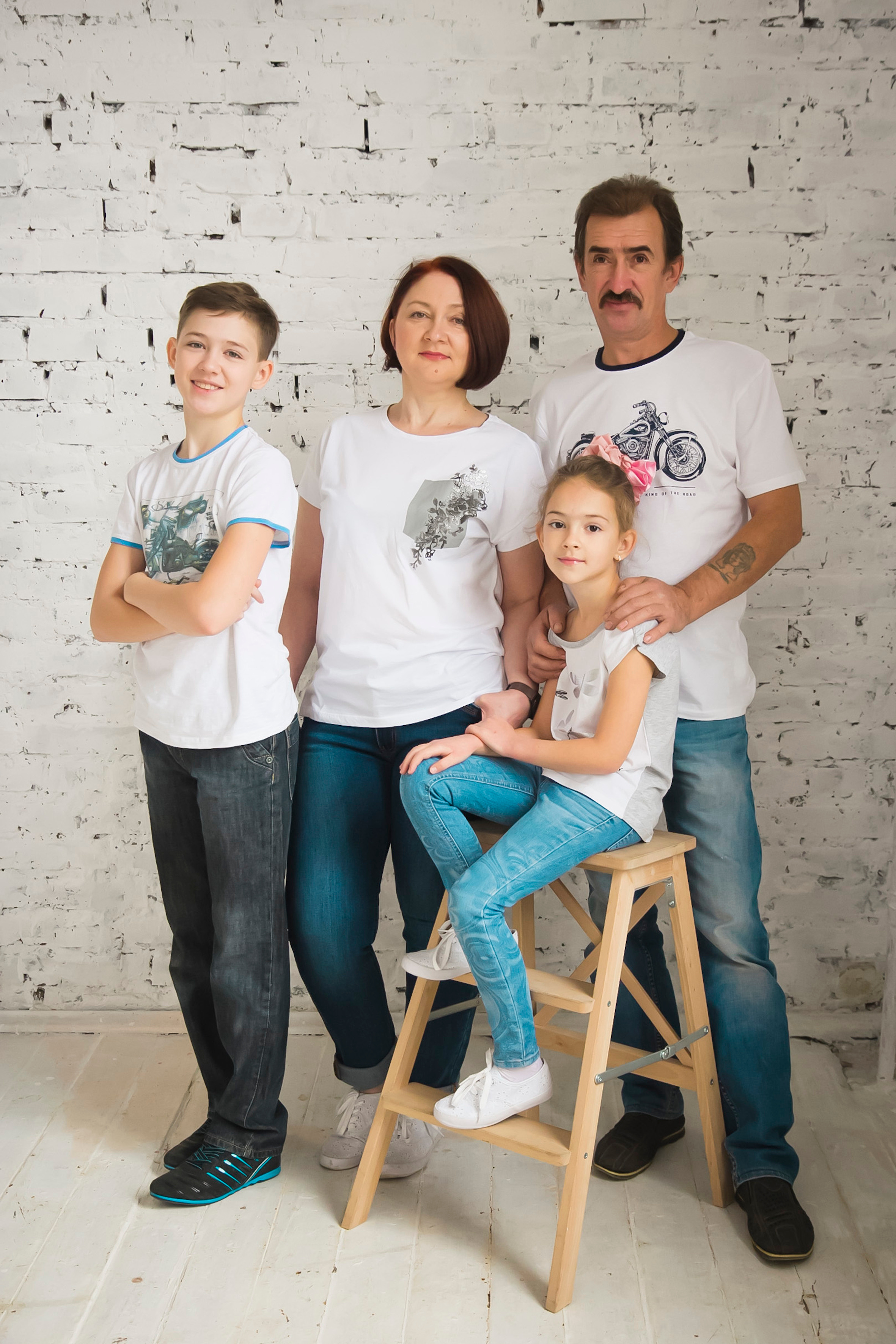 Наташа и ее семья. Фотограф Ногинск Электросталь Наталья Осетрова