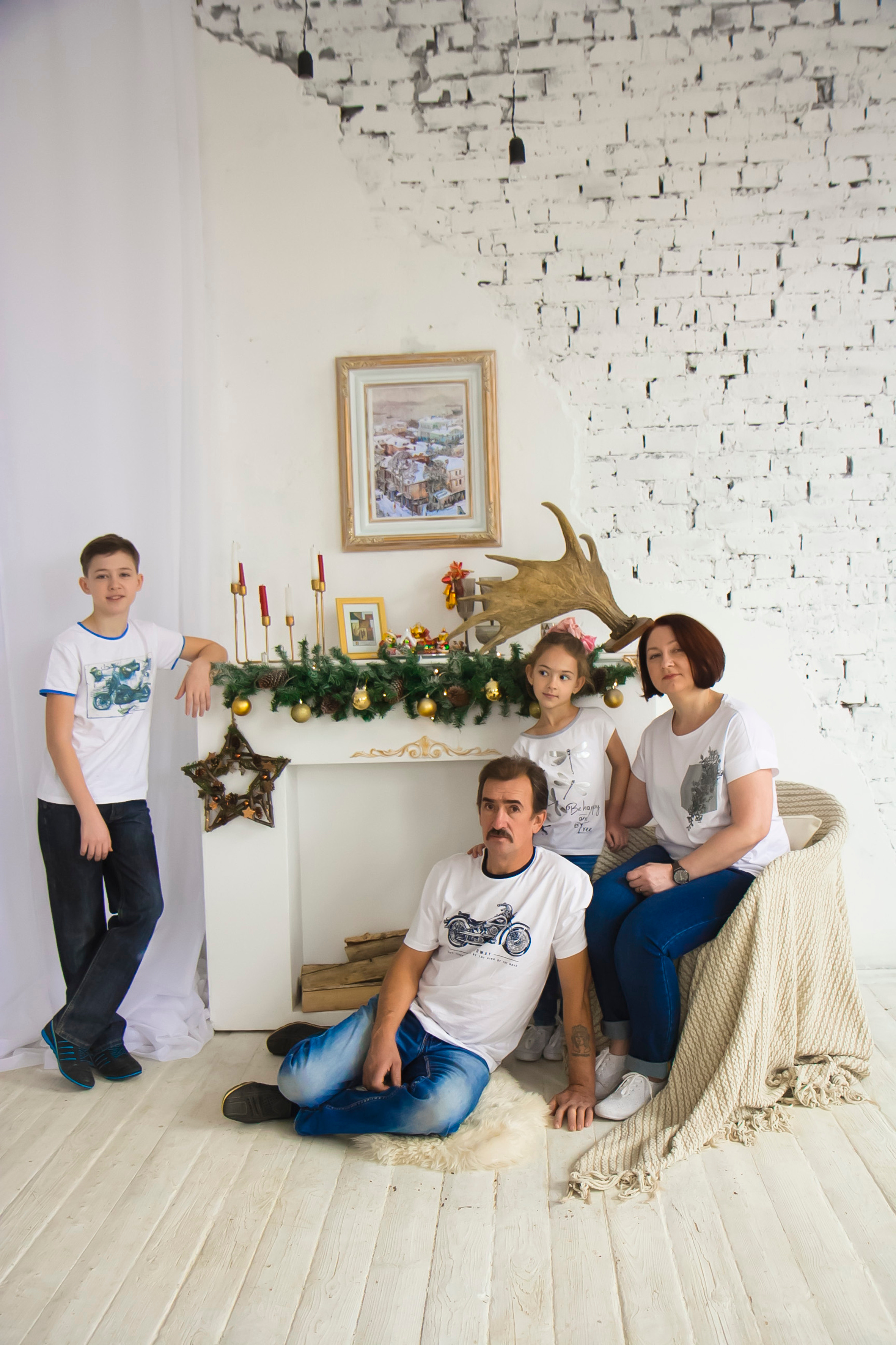 Наташа и ее семья. Фотограф Ногинск Электросталь Наталья Осетрова