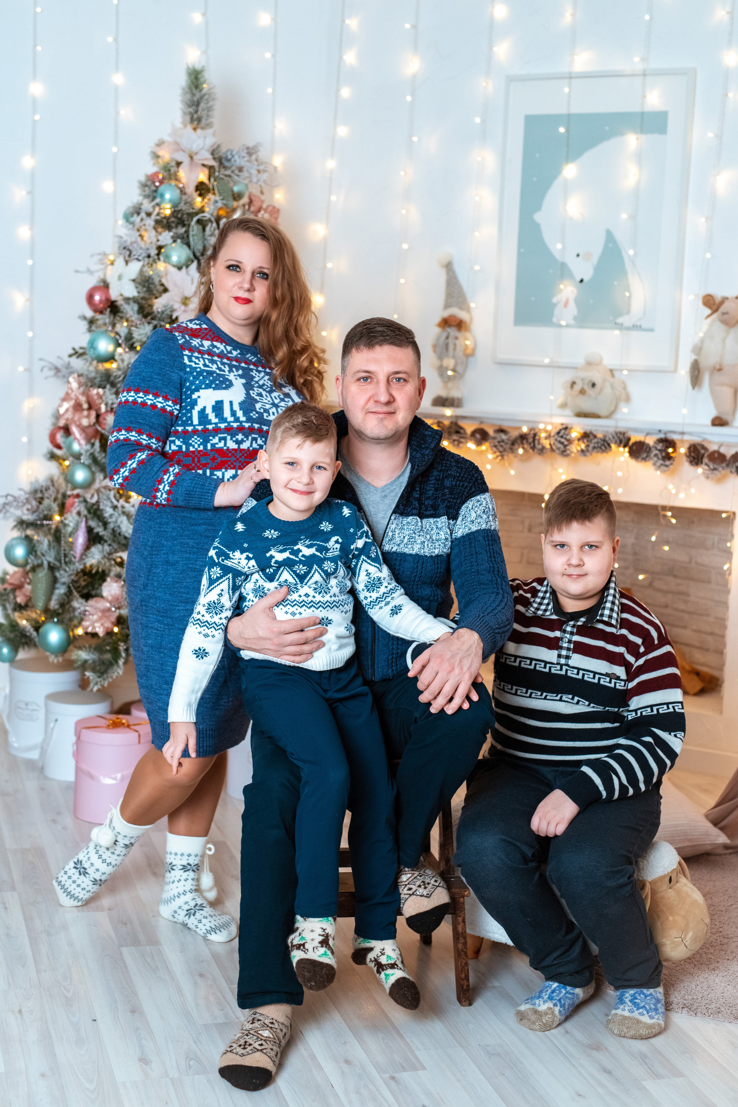 Семья Галины. Фотограф Ногинск Электросталь Наталья Осетрова