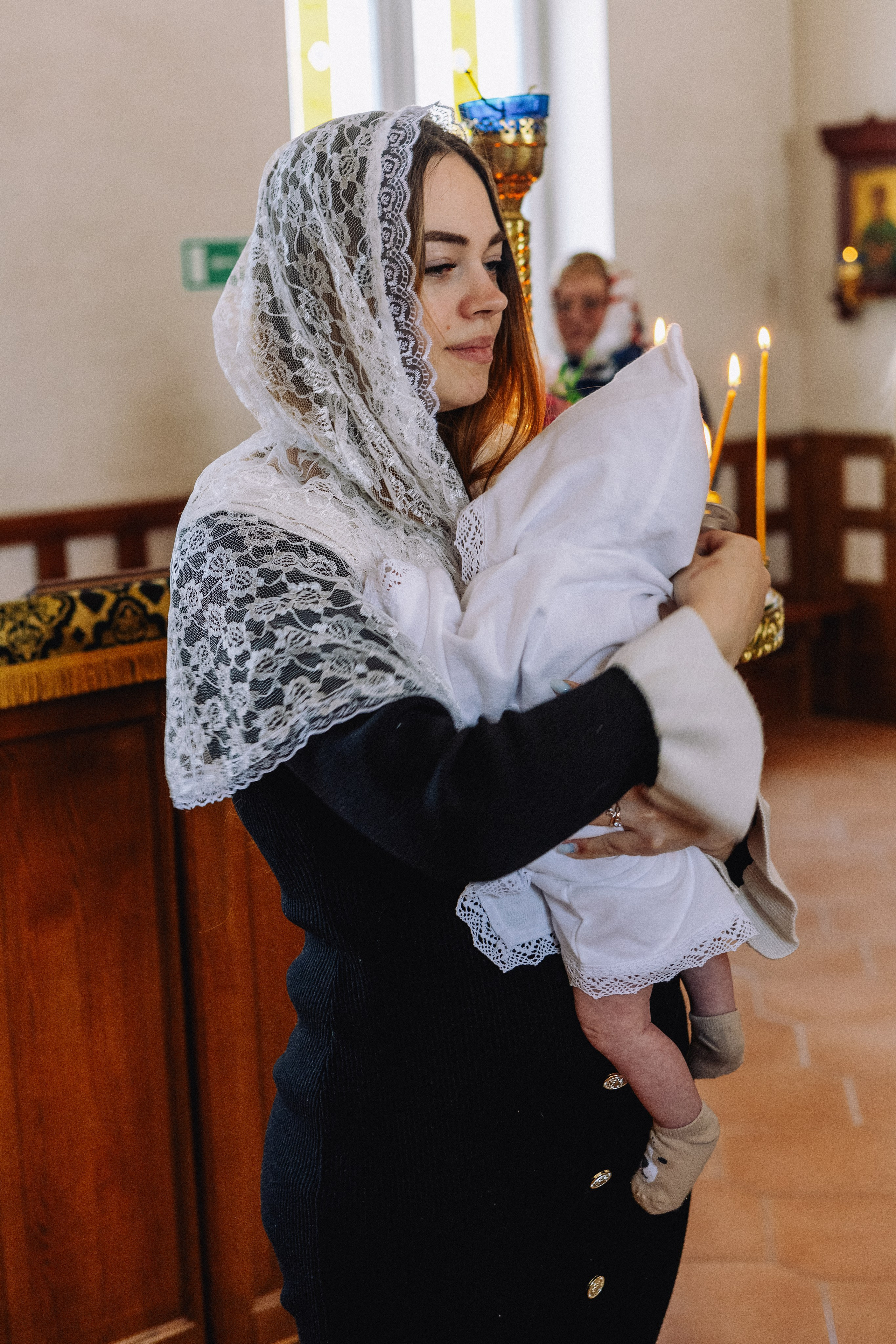 Крещение Артема и Полины. Фотограф в Курске Смирнов Евгений