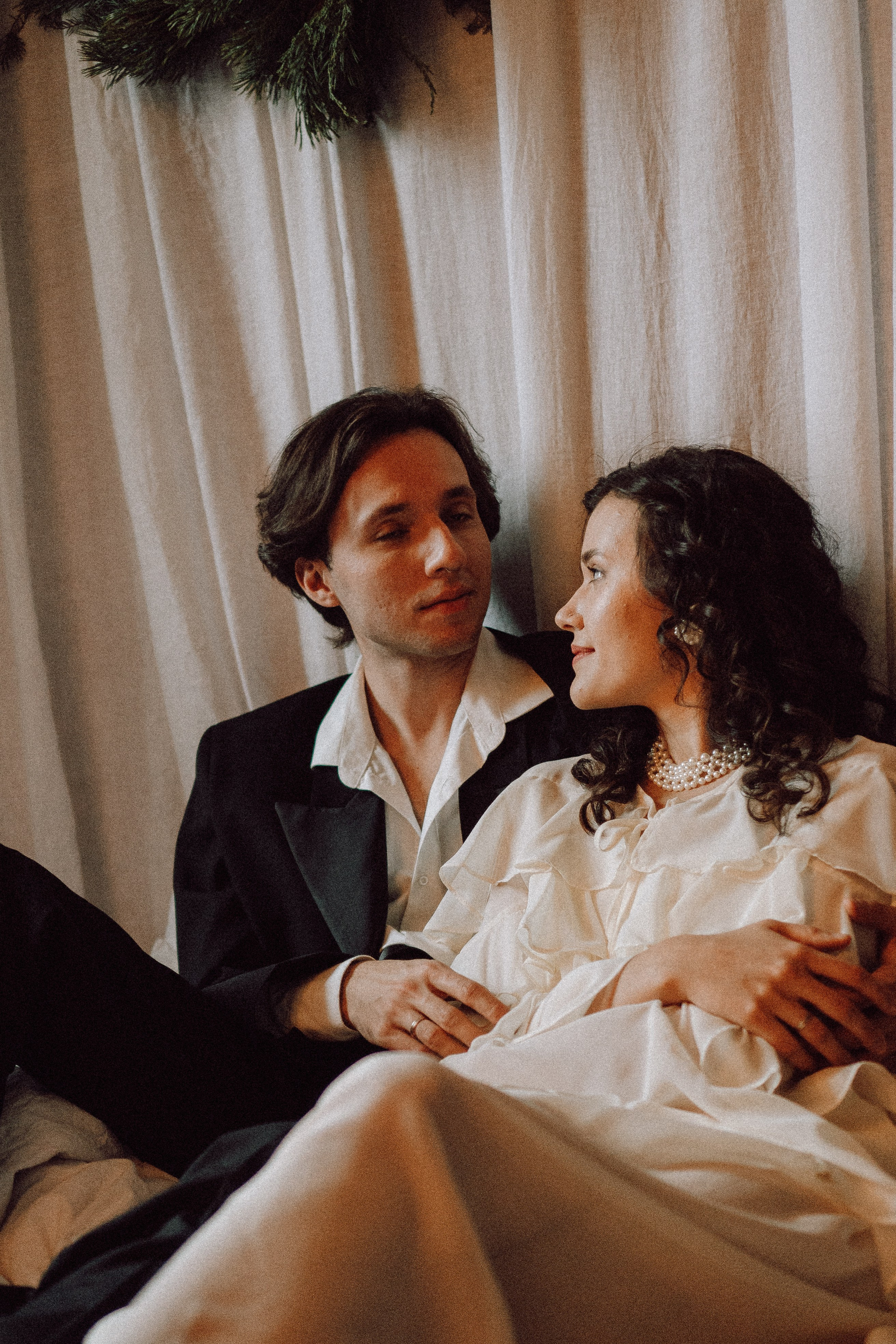 УТРО ЖЕНИХА И НЕВЕСТЫ В ФОТОСТУДИИ И ОСНОВНАЯ ФОТОСЕСИСИЯ ЗИМОЙ. Профессиональный фотограф, Санкт-Петербург — Виктория Богомолова