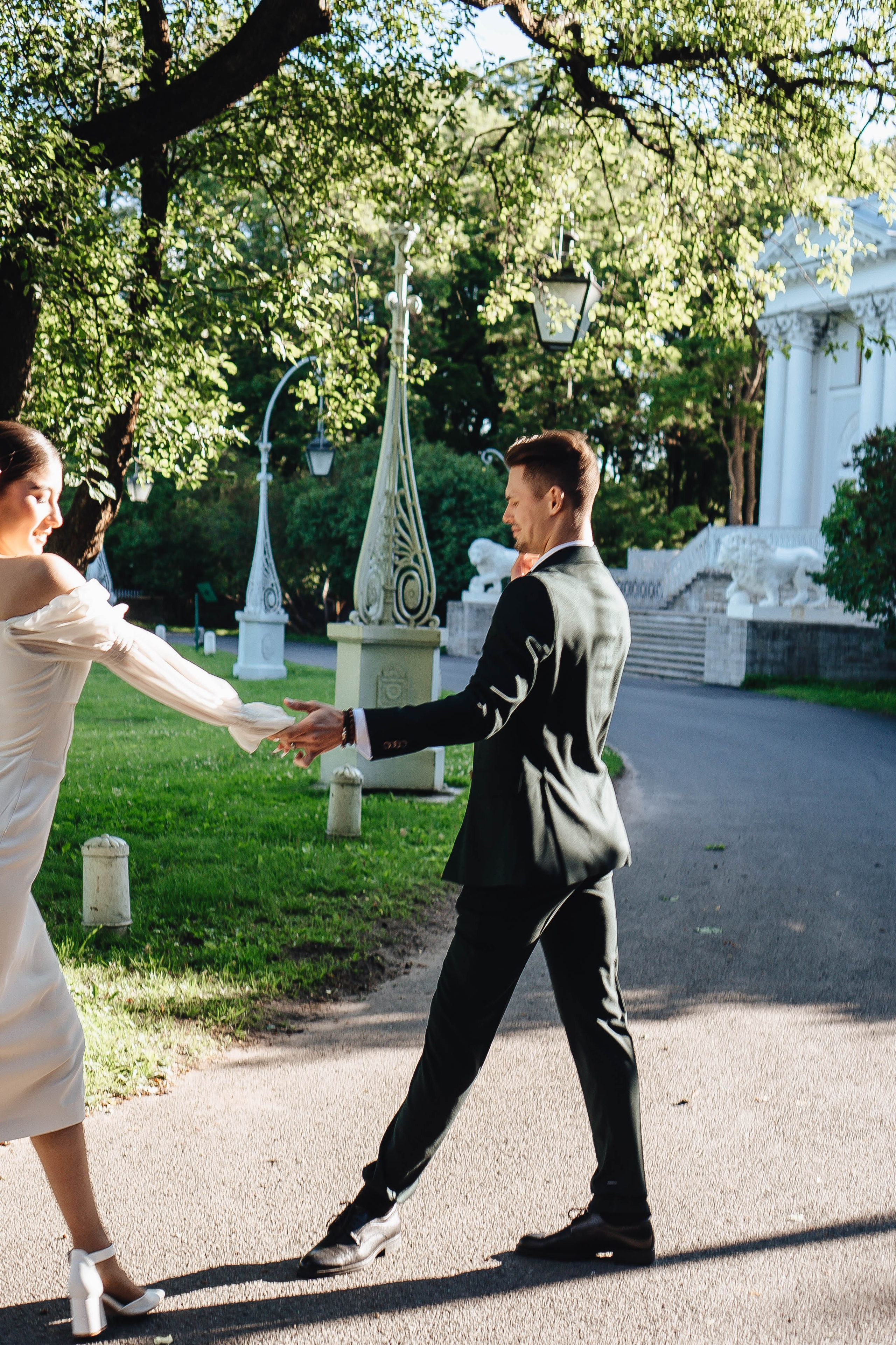 СВАДЕБНАЯ СЬЕМКА НА РАССВЕТЕ НА ЕЛАГИНОМ ОСТОРОВЕ. Профессиональный фотограф, Санкт-Петербург — Виктория Богомолова