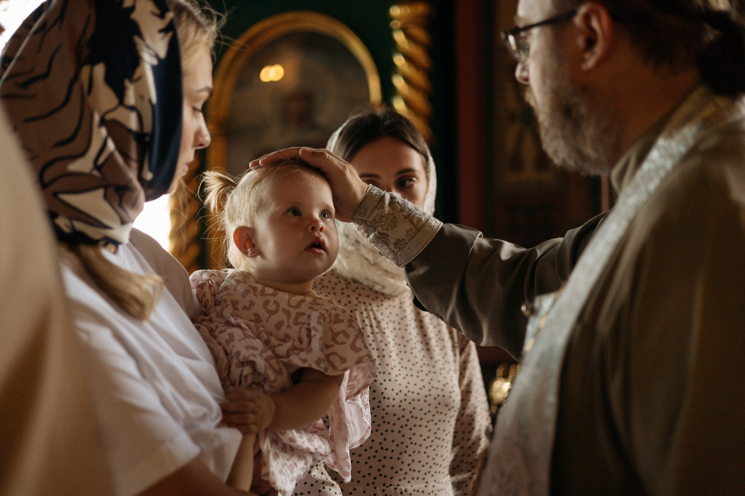 Крещение Варвары. Самый теплый фотограф в Краснодаре Рябоконь Ксения