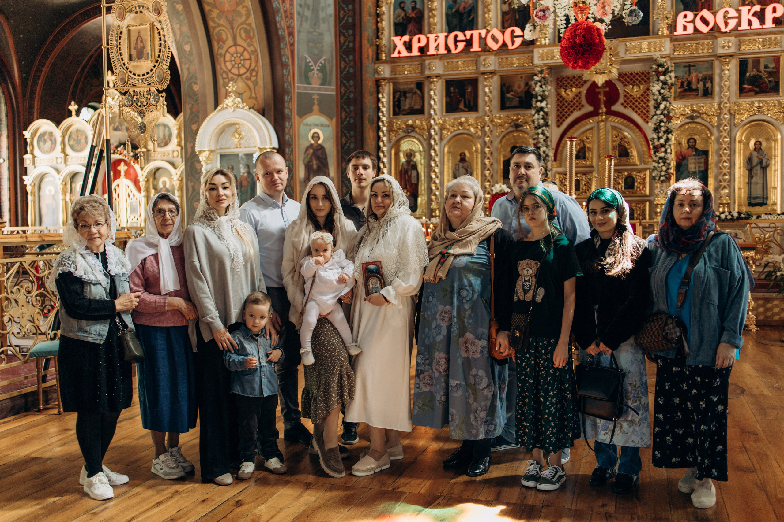 Крещение. Самый теплый фотограф в Краснодаре Рябоконь Ксения