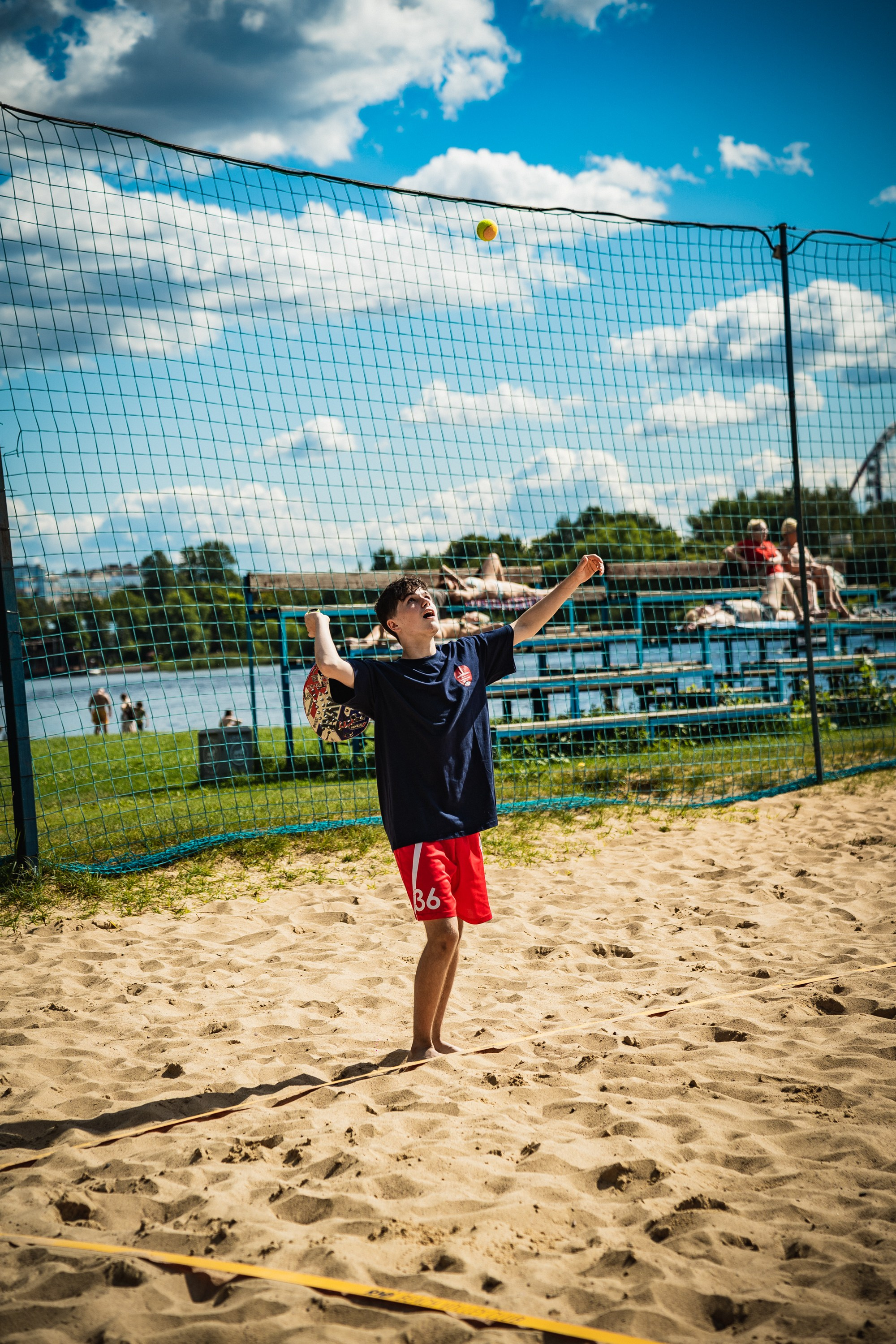 Пляжный волейбол. Репортажный и портретный фотограф в Санкт-Петербурге Пчелинов Александр