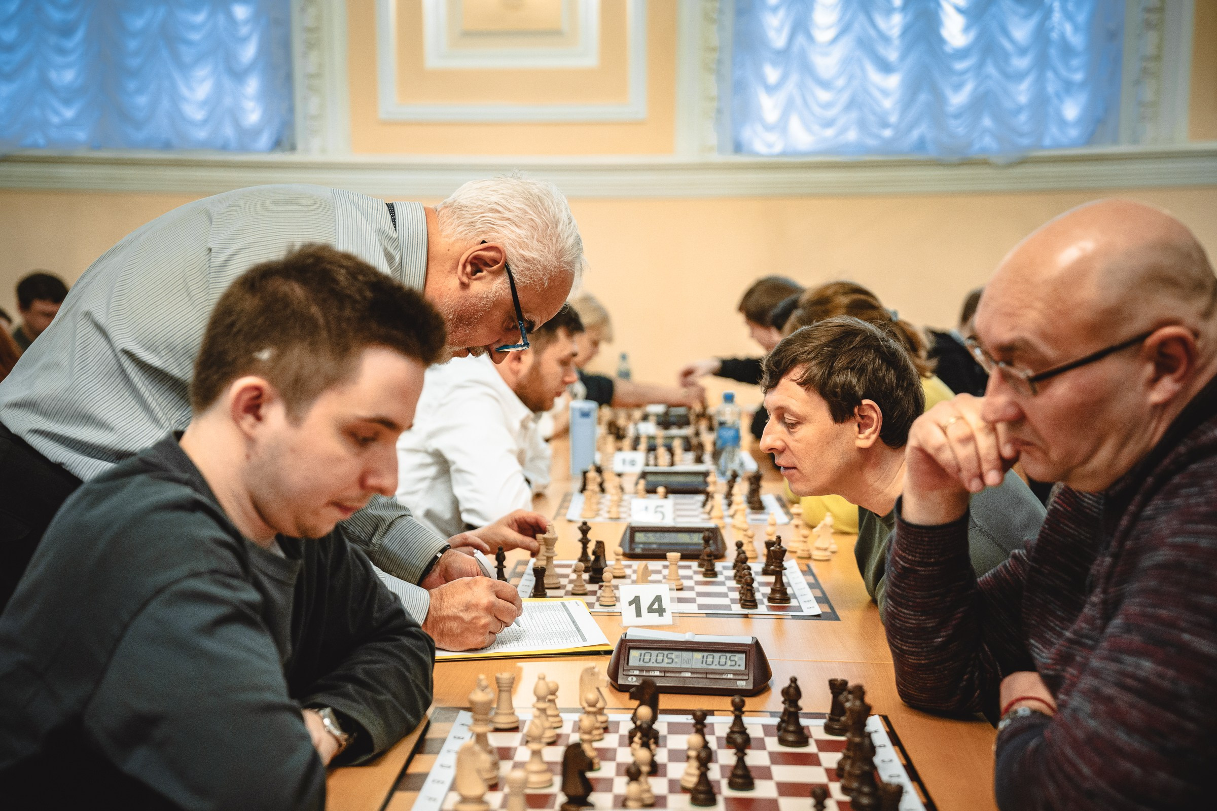 Шахматный турнир. Репортажный и портретный фотограф в Санкт-Петербурге Пчелинов Александр