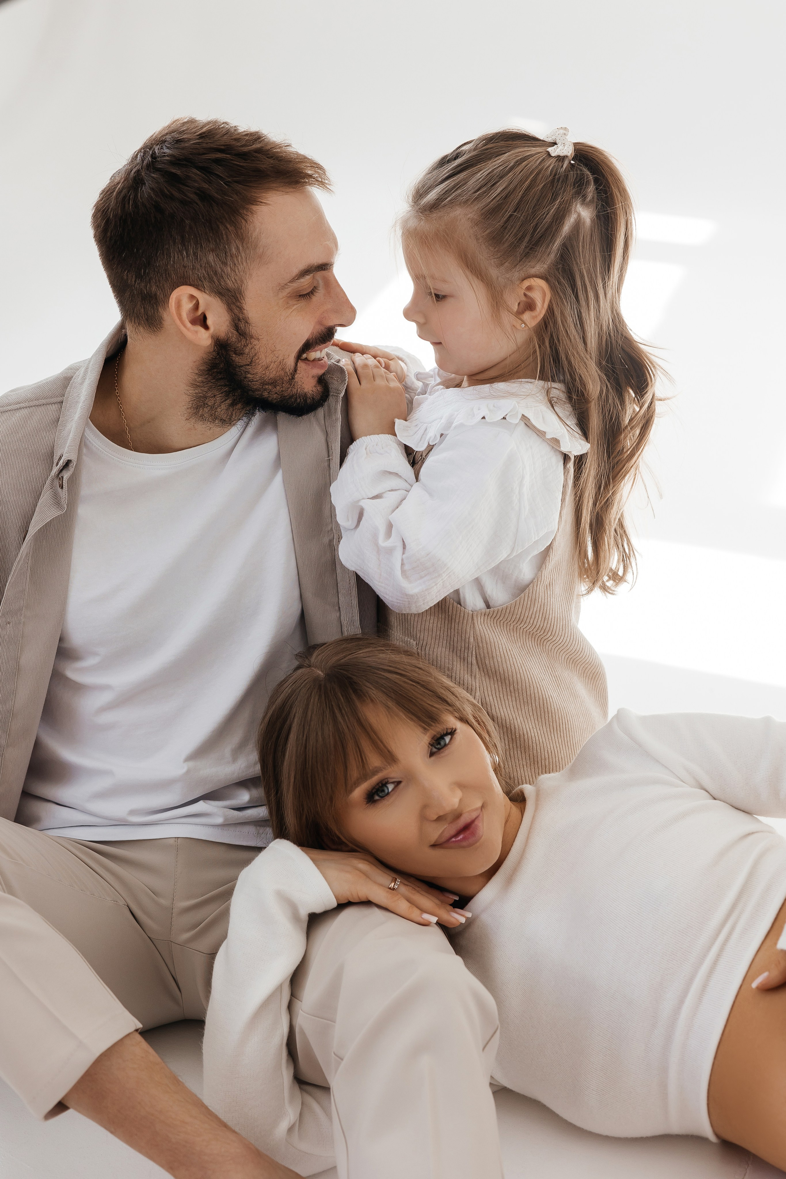 Анастасия с семьей