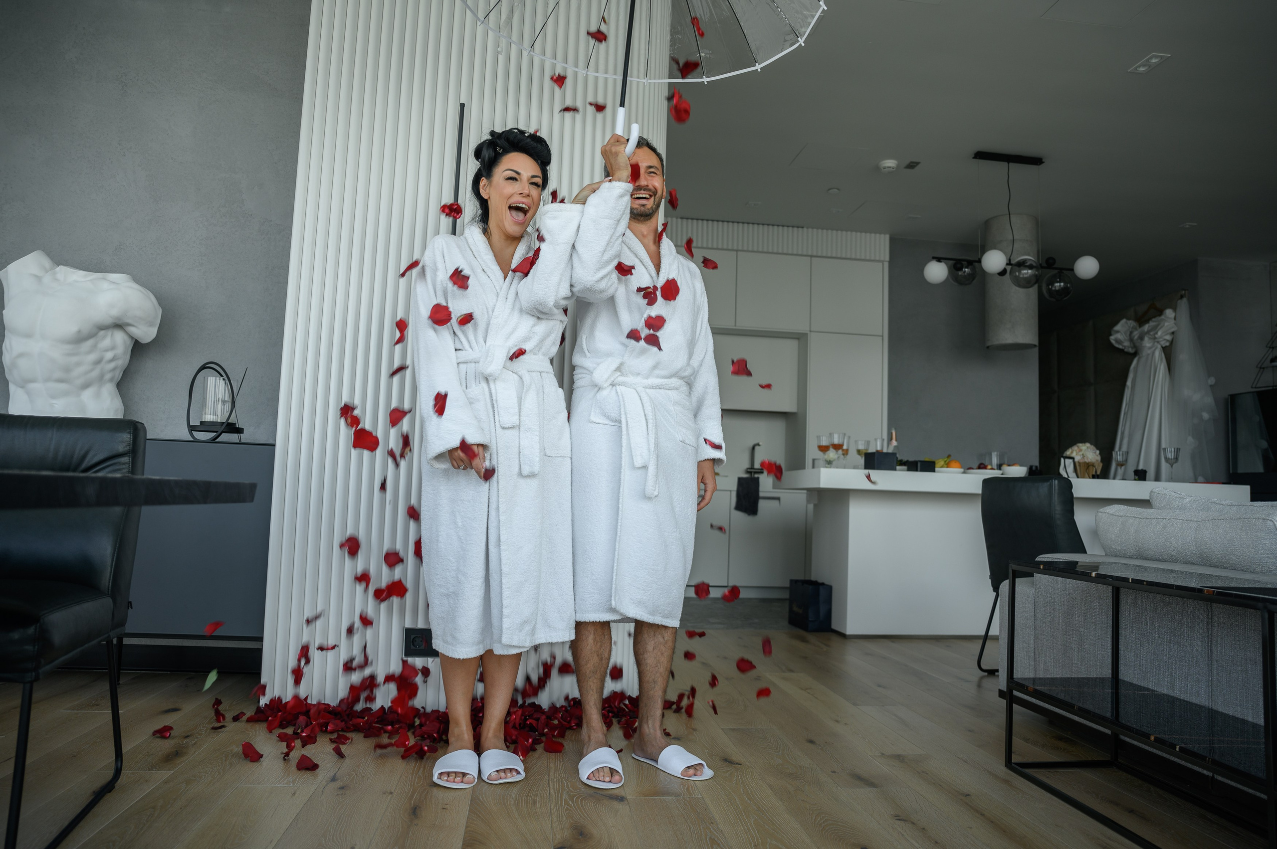 Свадьба для двоих в Москва-Сити и Барвихе luxury village. Semerlina.ru