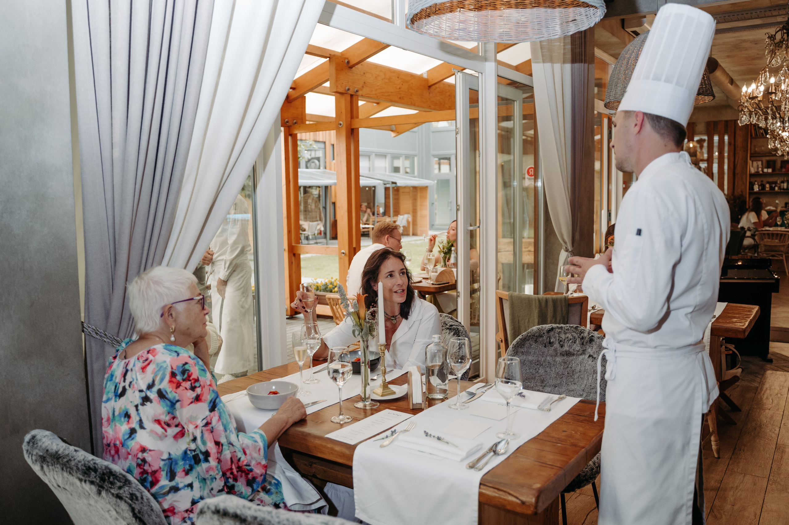 Открытый ужин с Mishlen Шеф Поварами. Репортажный и свадебный фотограф в Москве Рая Небогатова