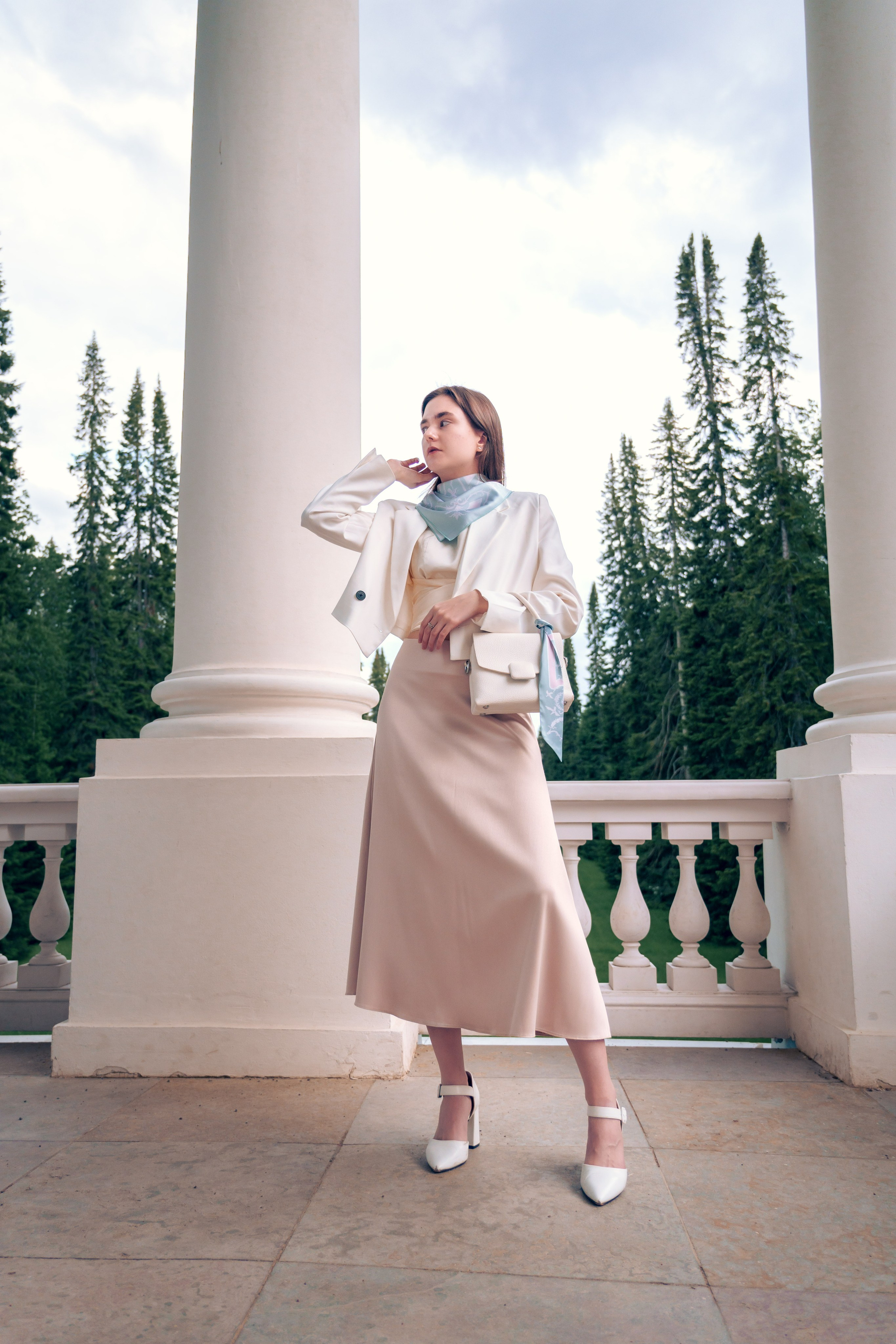 Коллекция платков Дарьи Ильичевой. Фотограф в Санкт-Петербурге Ибрагимова Алина