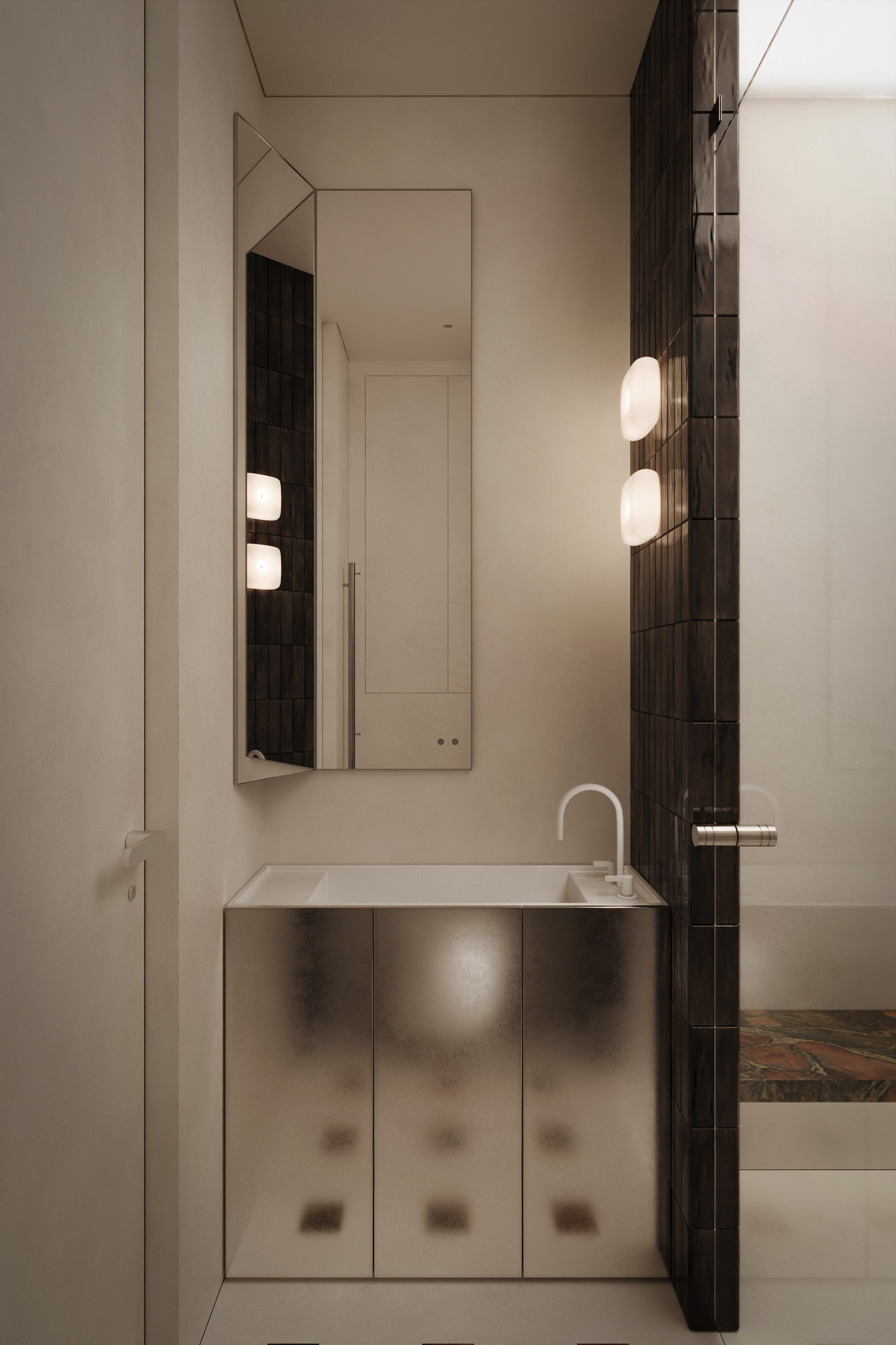 Квартира для молодой семьи — 55 м². Студия дизайна интерьера Muro