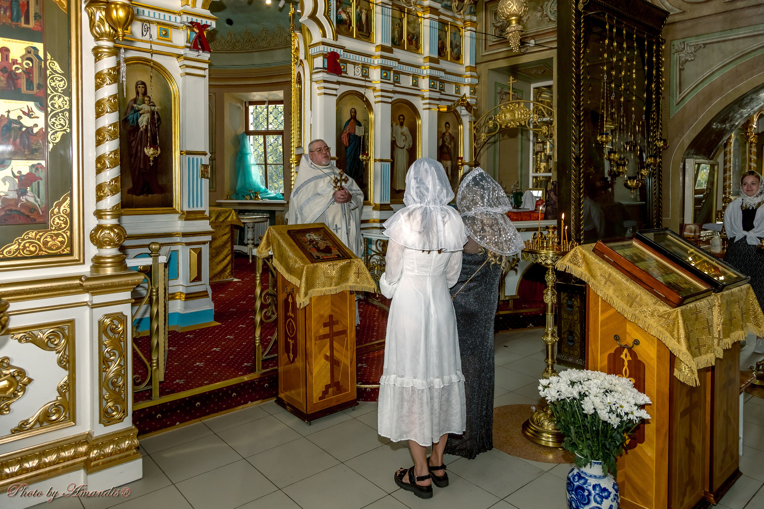 Крещение в храме Димитрия Солунского