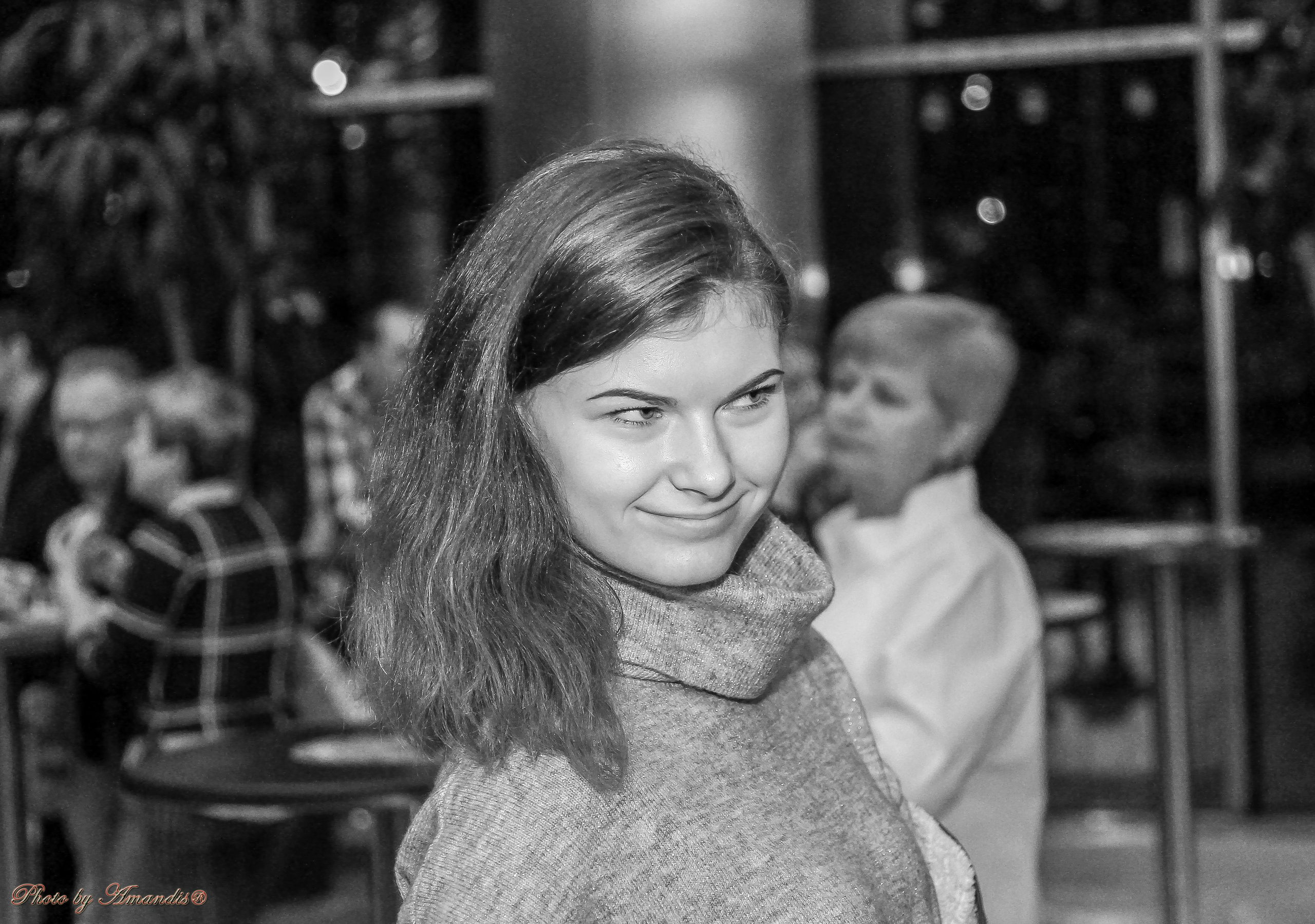 Случайные женские портреты. Репортажная съемка в Москве и области. Анималистика