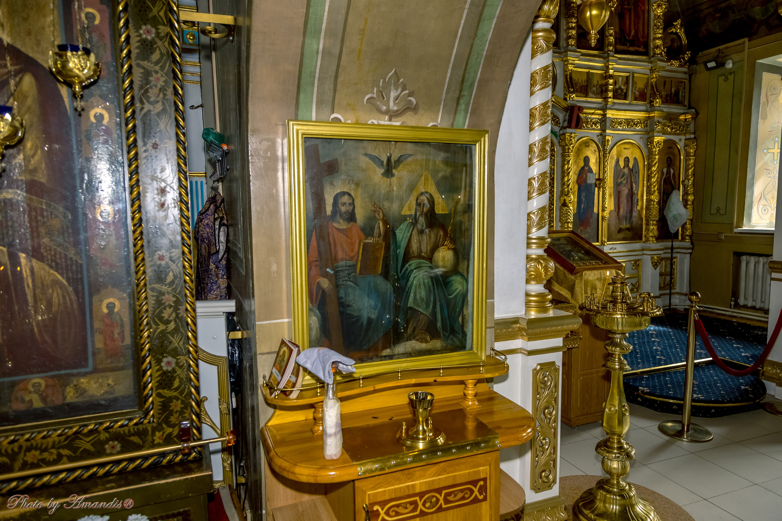 Крещение в храме Димитрия Солунского