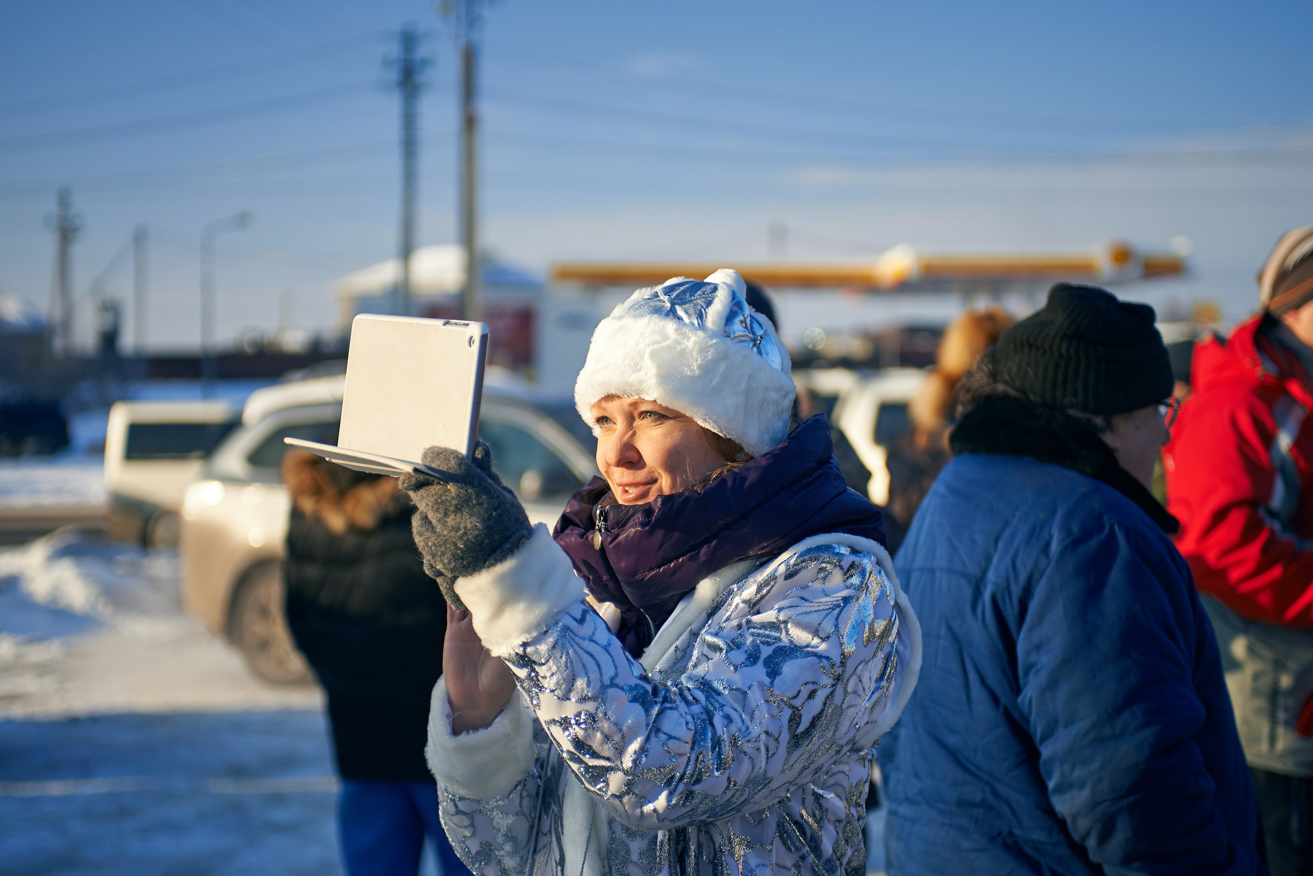 «Яблоки на снегу» Дмитров, 07.01.2015. Лови небо! Дыши небом!