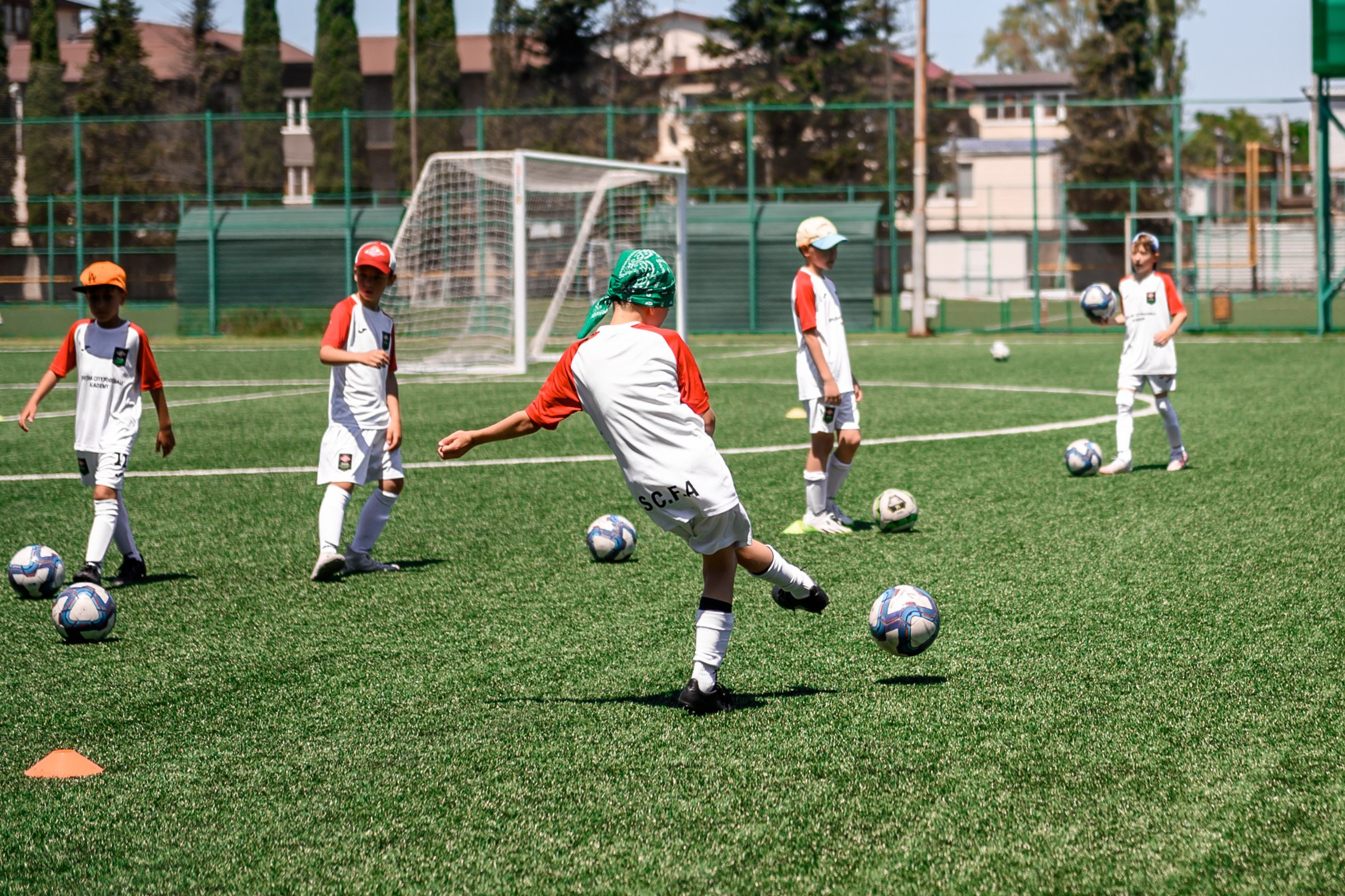Детский лагерь футбольной школы Спартак. Свадебный и семейный фотограф София Невская