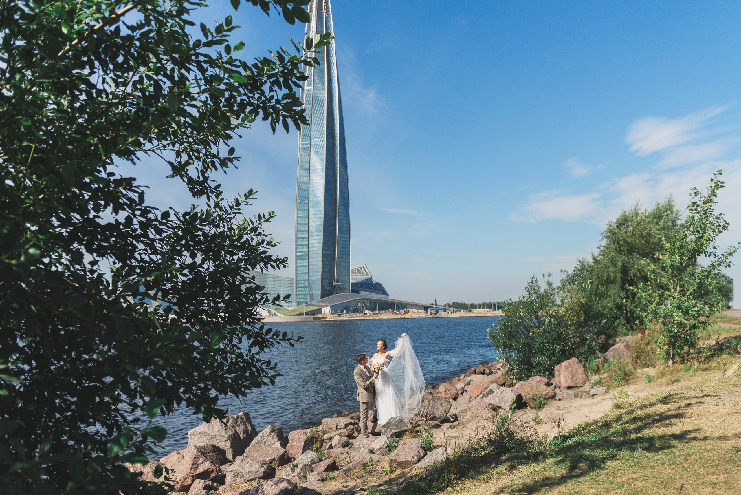 Лето в Санкт-Петербурге. Антон и Кристина. Свадебный и семейный фотограф София Невская