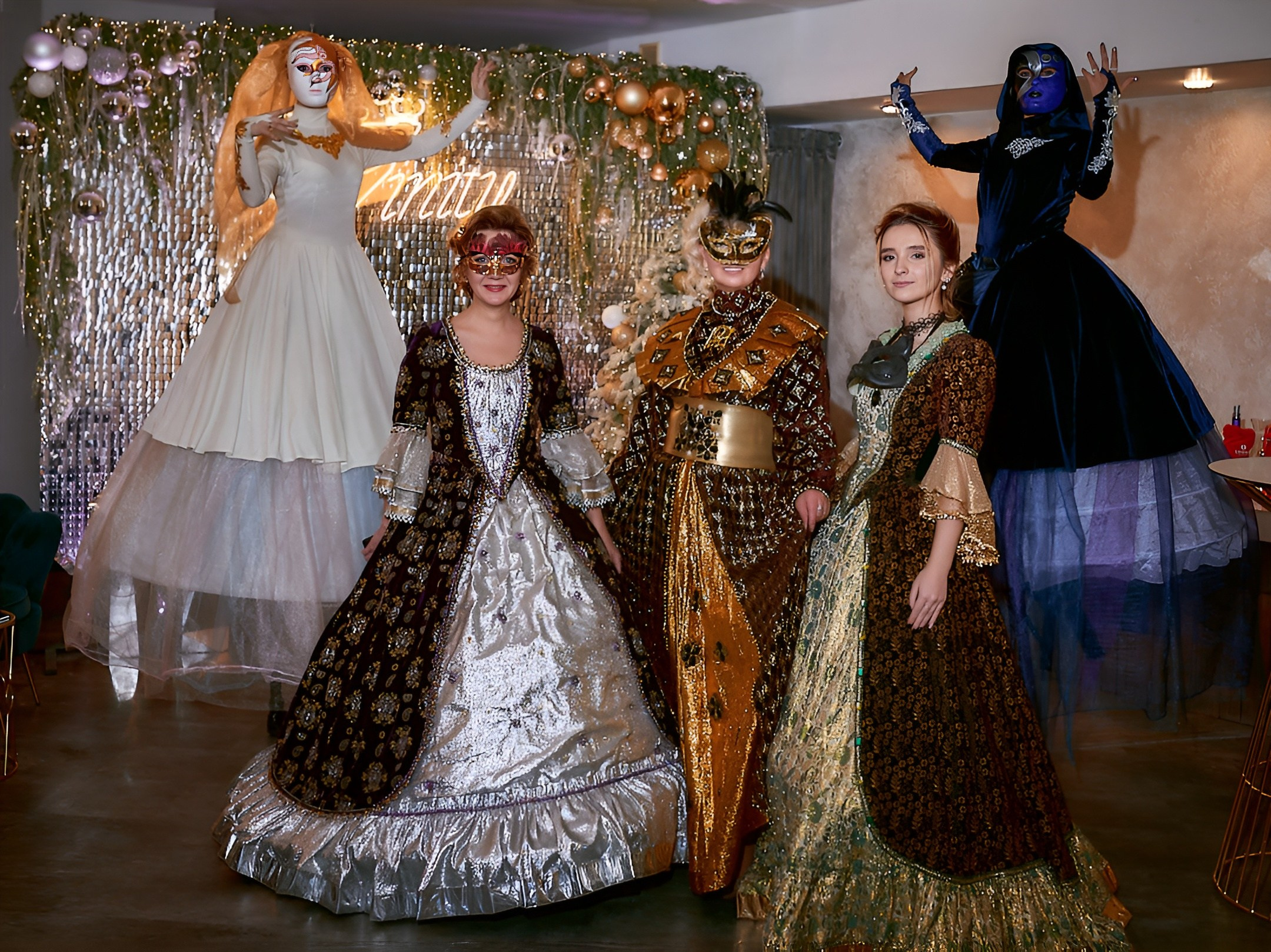 «Венецианский карнавал» | ресторан Vinity. Свадебный фотограф в Санкт-Петербурге Славин Денис