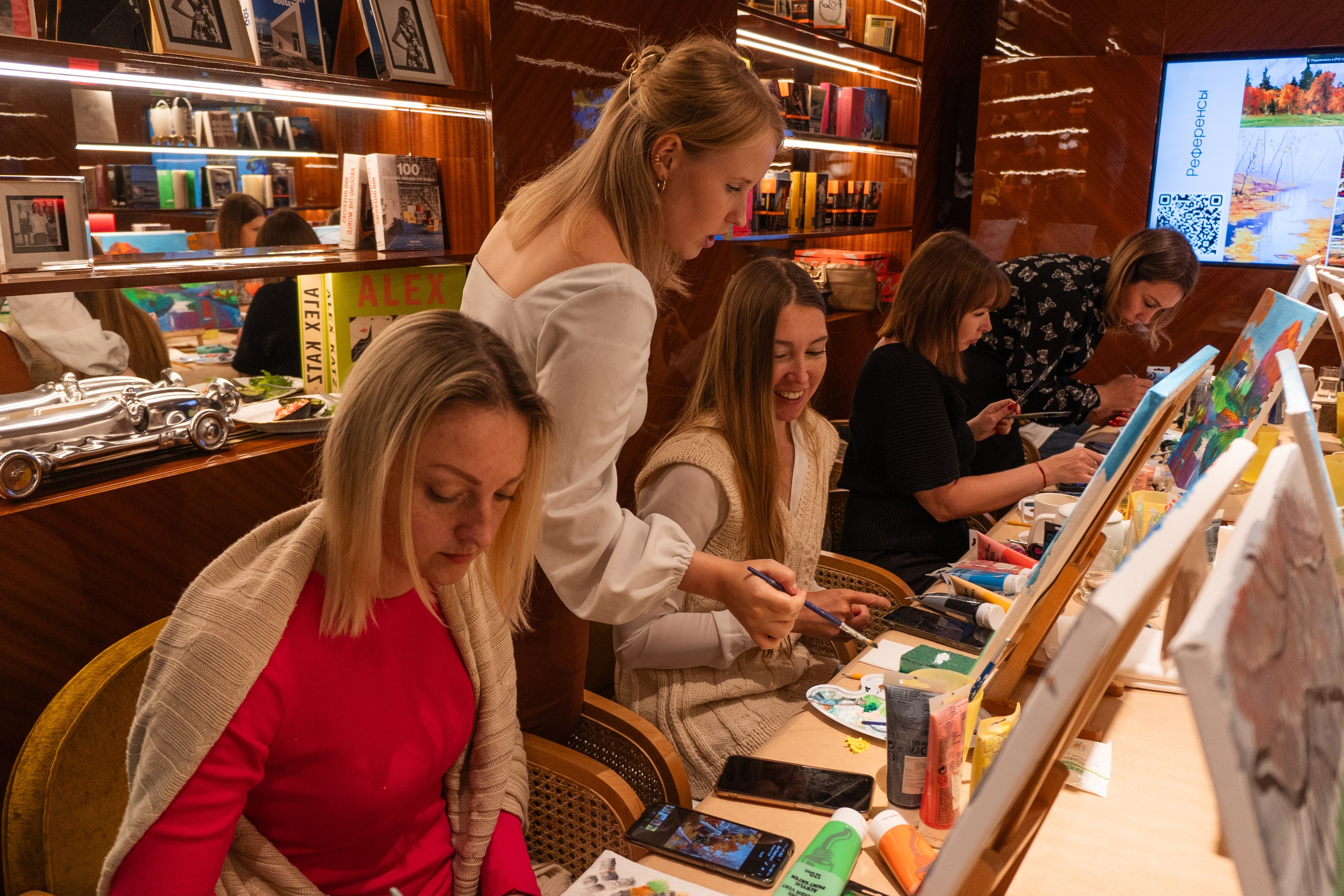 Корпоратив Teach Me Art 3. Портретный фотограф в Москве и Санкт-Петербурге Арина Чех