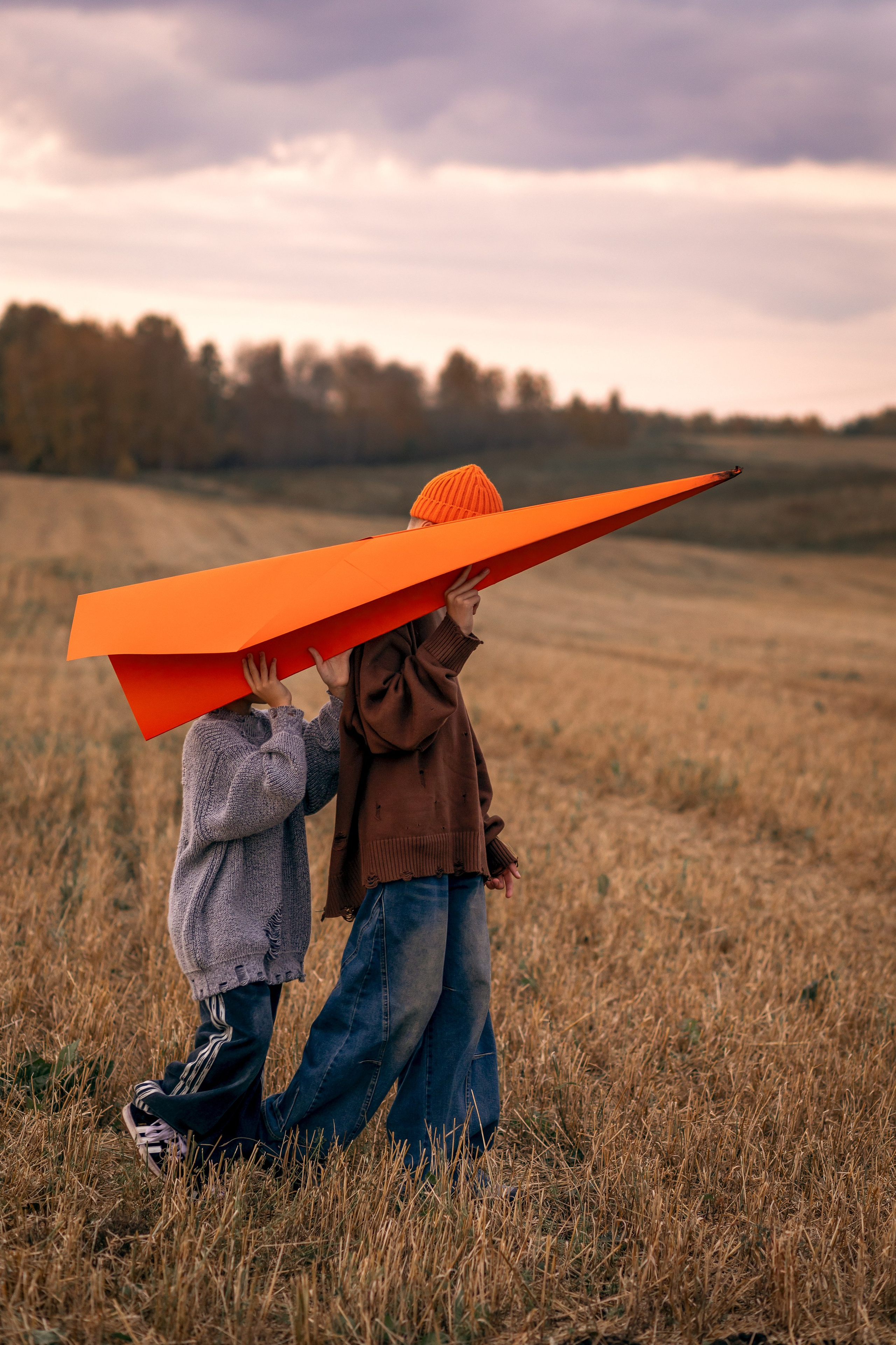 Оранжевое настроение. Детский и семейный фотограф в Красноярске Елена Коровкина