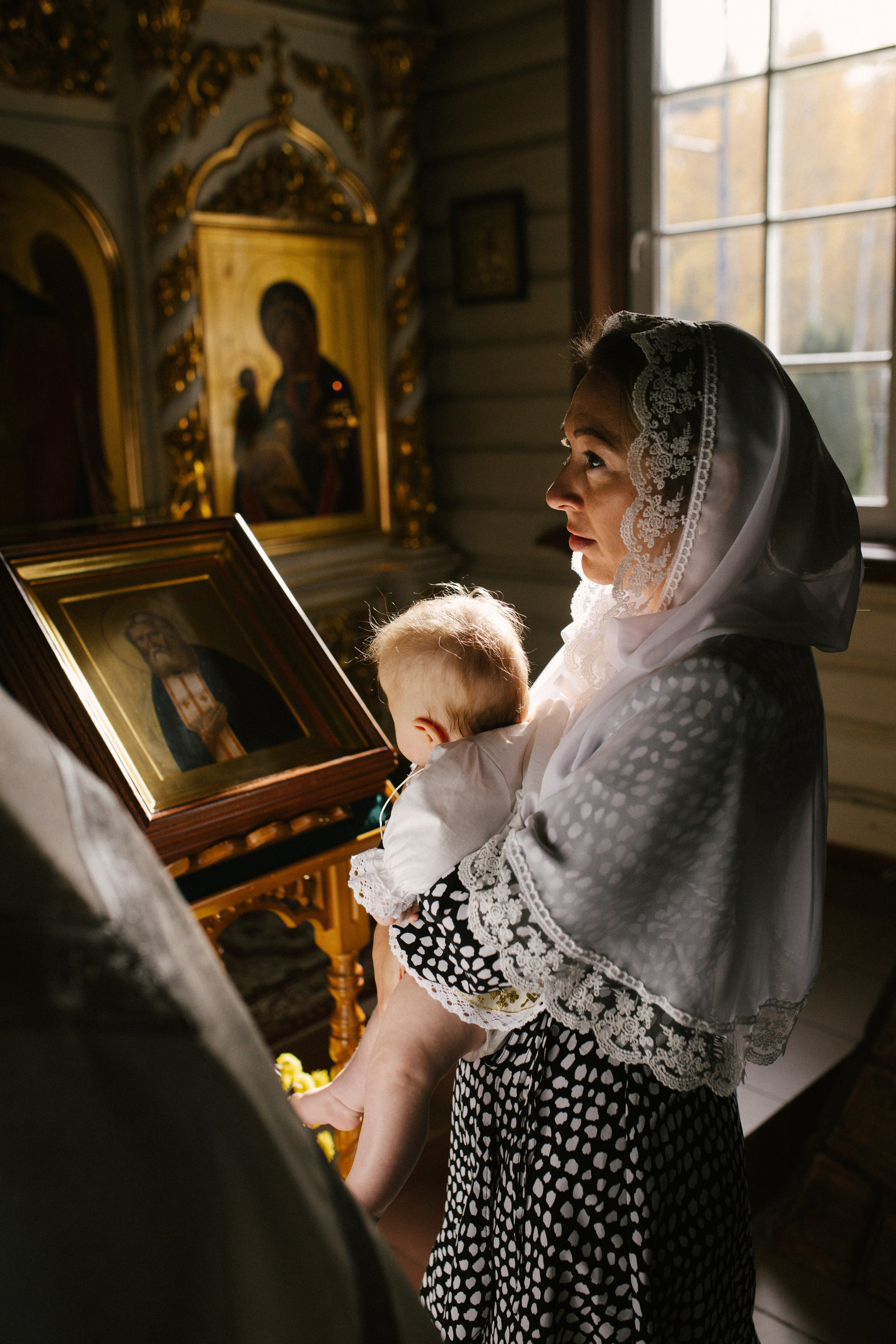 Крещение. Фотограф Катя Трусова