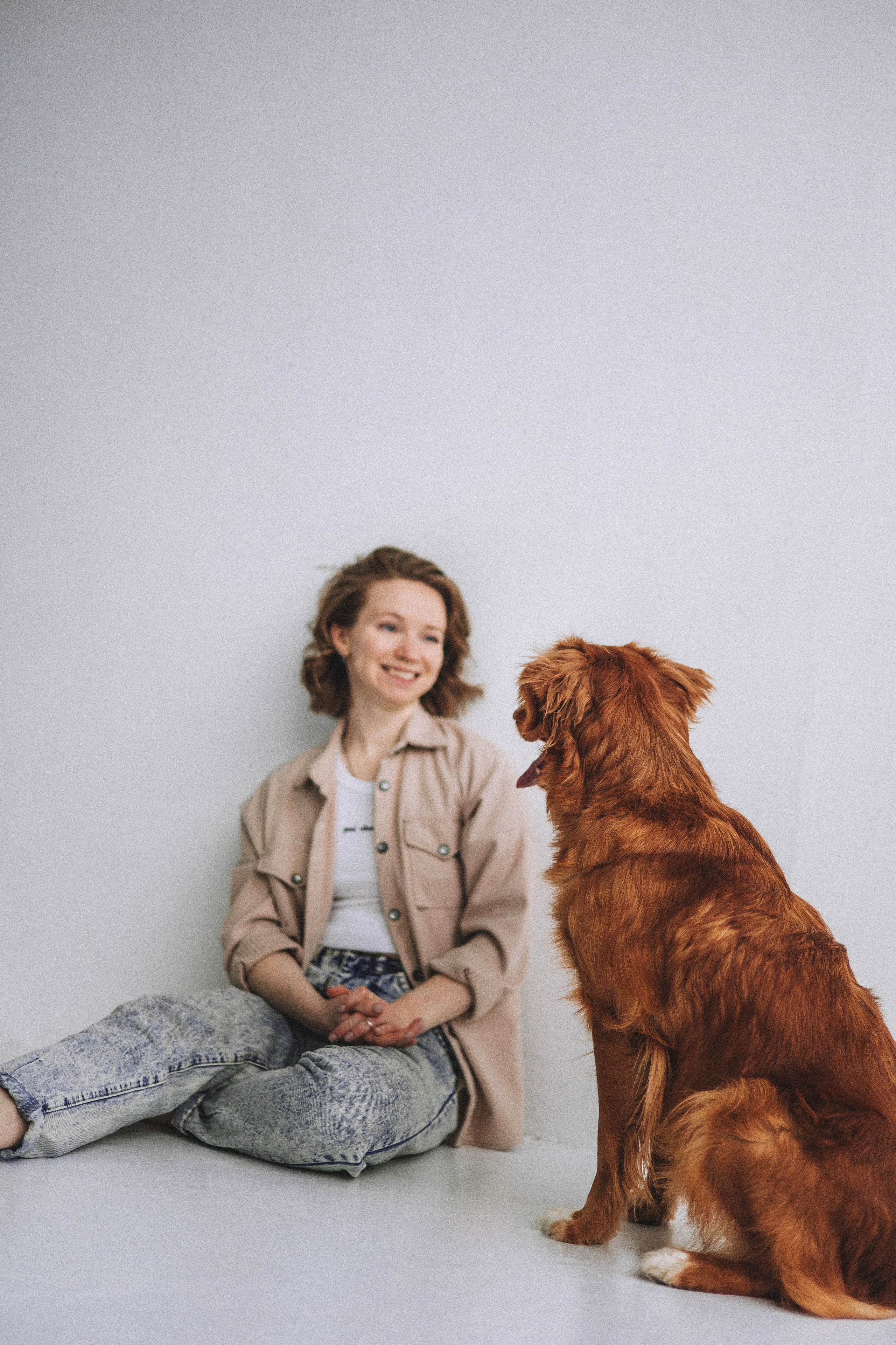 Аня и Лея. Фотограф-анималист Богданова Полина