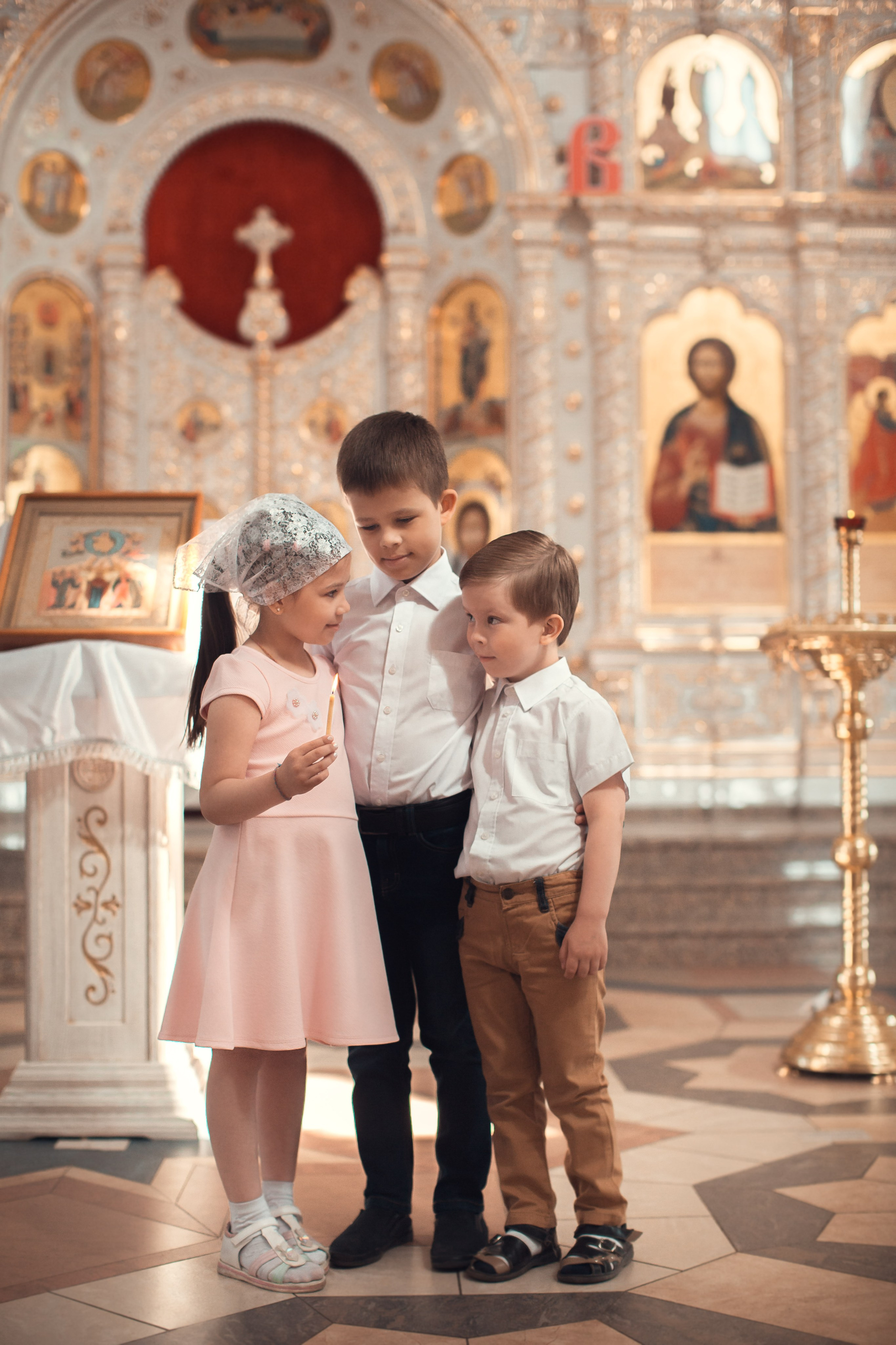 Храм Божьих строителей в Академическом Венчание. Главная