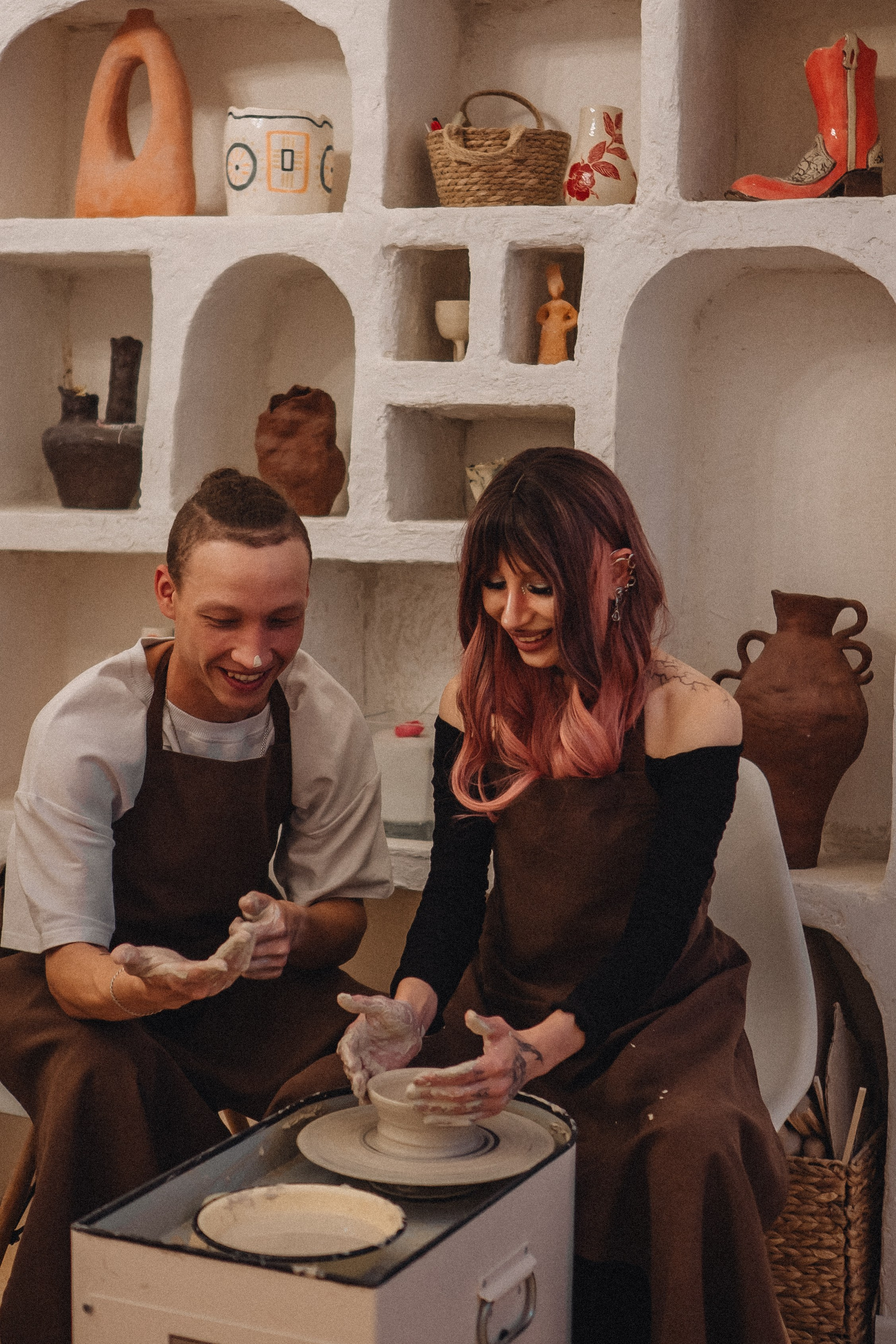 СВИДАНИЕ В ГОНЧАРНОЙ МАСТЕРСКОЙ. Профессиональный фотограф, Санкт-Петербург — Виктория Богомолова