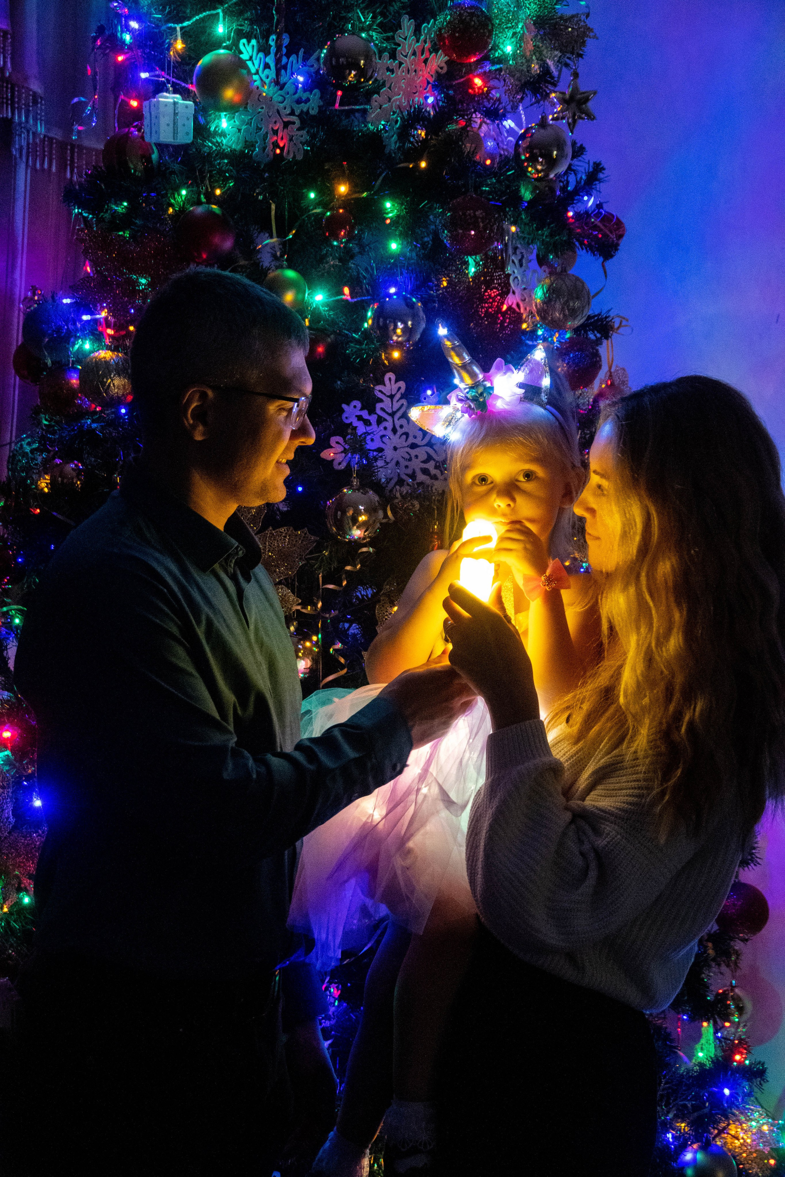 2023 Новый год. Акварель, Первомайка. Репортажный и детский фотограф в Новосибирске