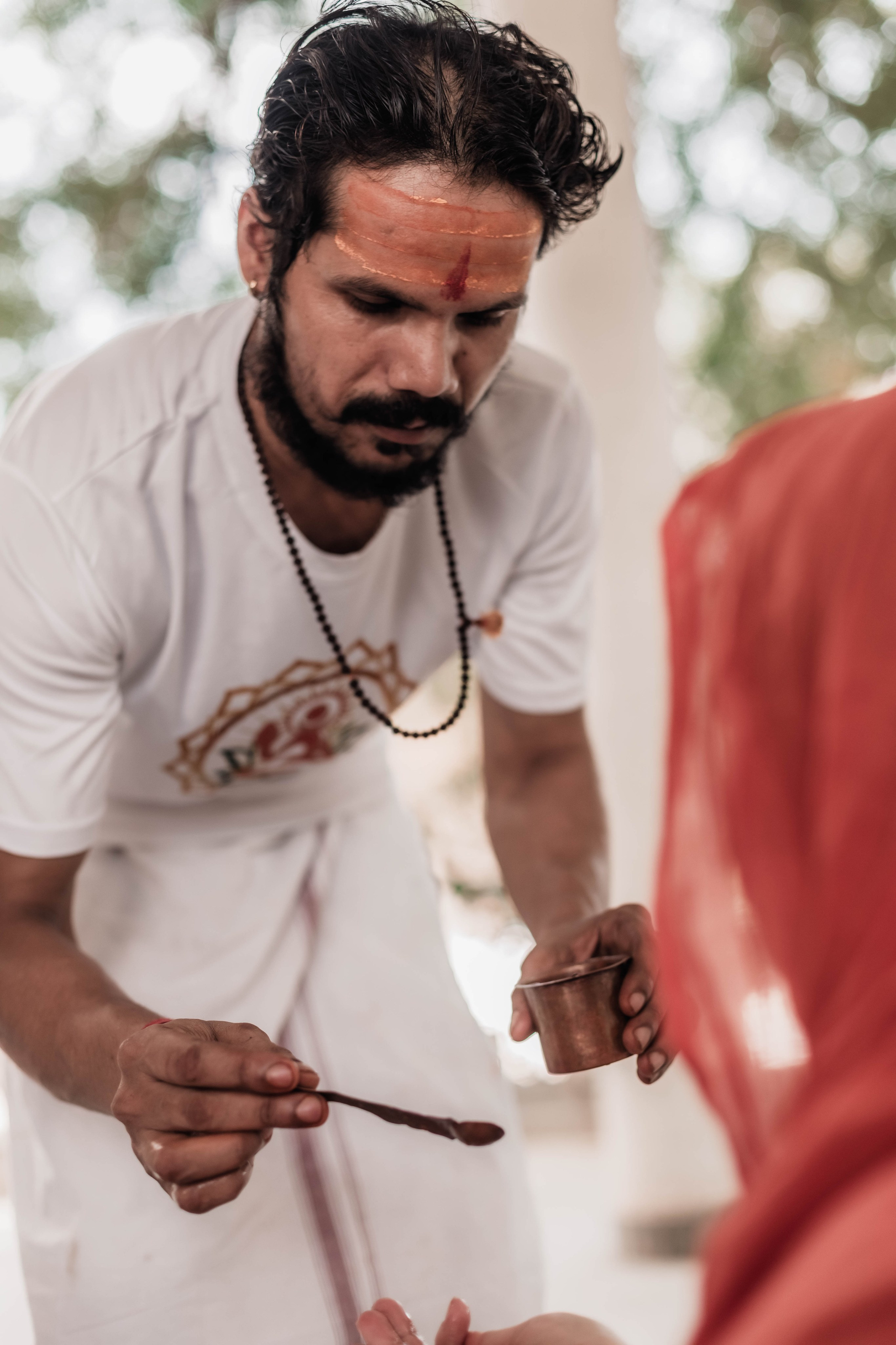 Pitri Paksha yagyas & poojas Devraha Baba ji ashram. Mariam Bagdasaryan