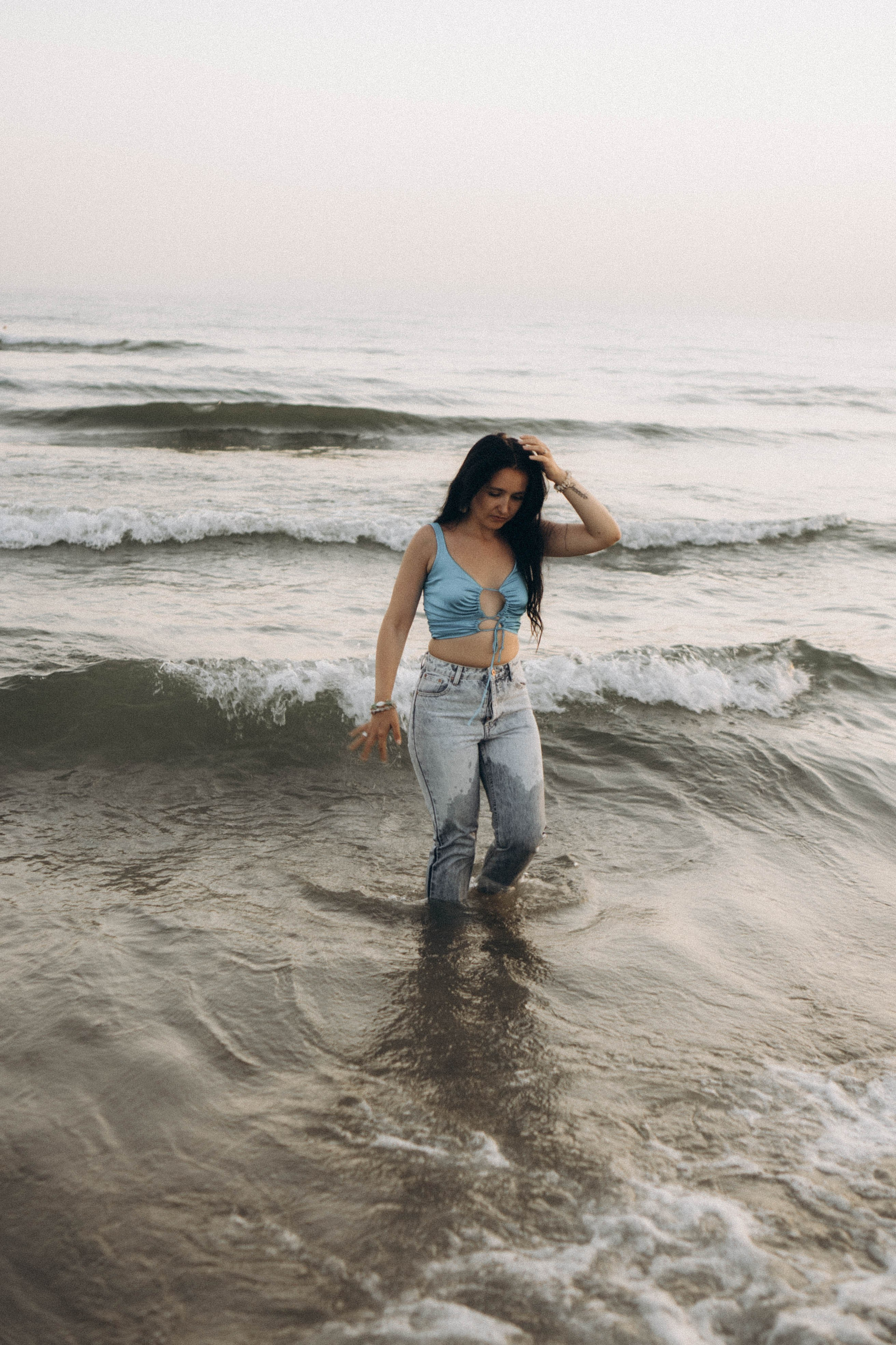 Июльский вечер на берегу черного моря. Профессиональный фотограф, Санкт-Петербург — Виктория Богомолова