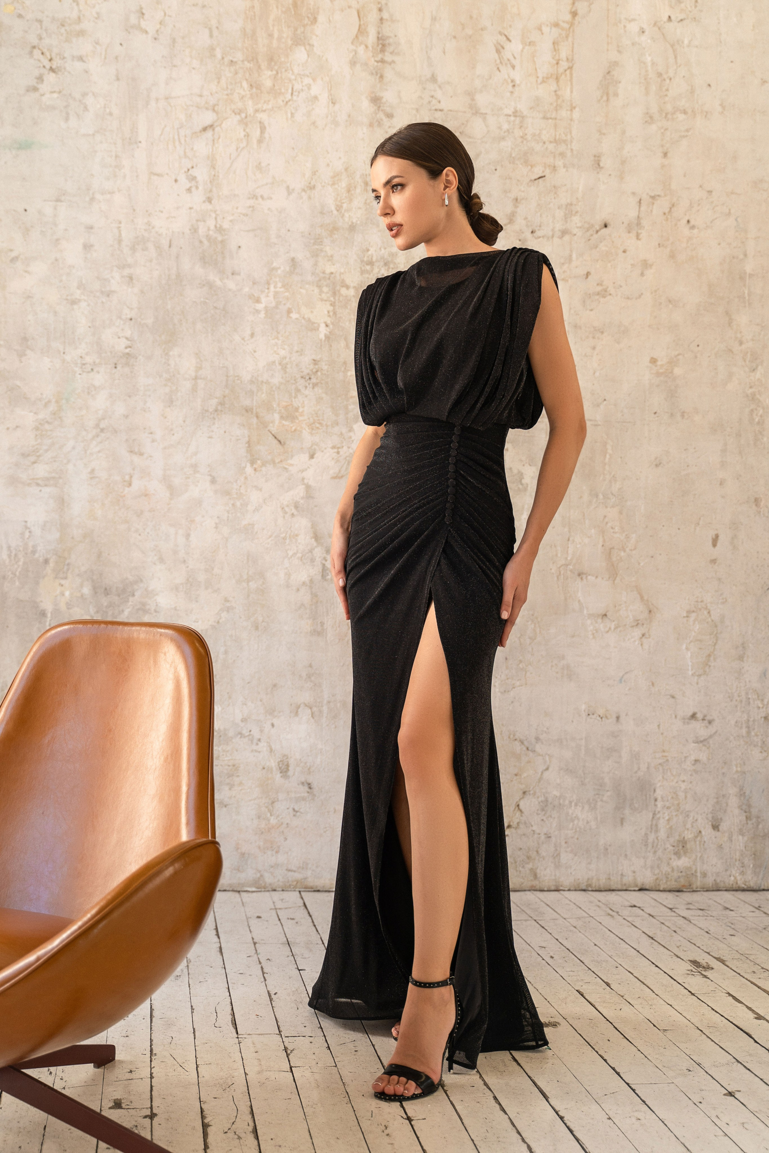 Съемка вечерних платьев DIAFANO с Ксенией. Свадебный и портретный фотограф Клипа Максим