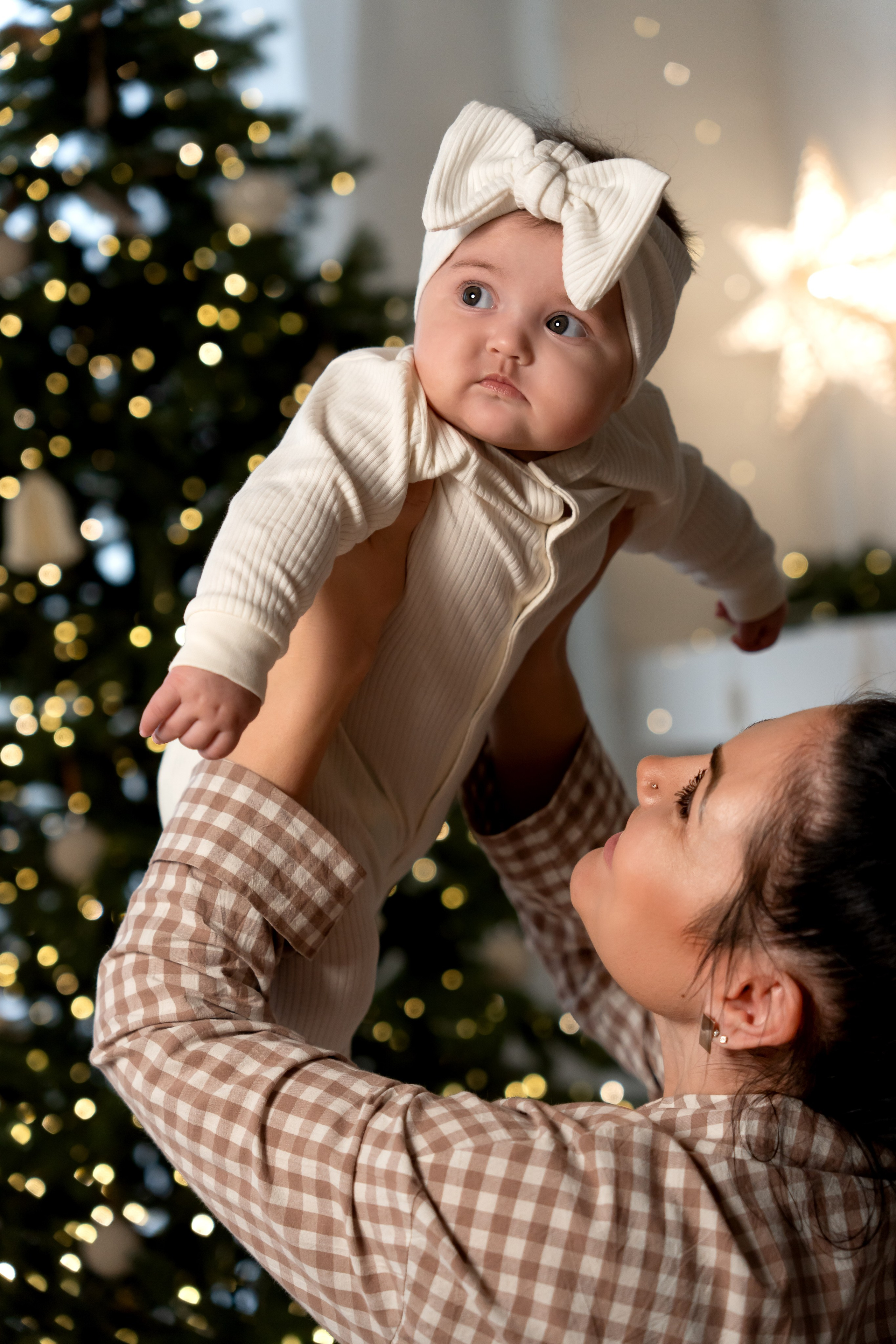 Теплая новогодняя семейная фотосессия. Фотограф в Красноярске. Юлия Чаушанская