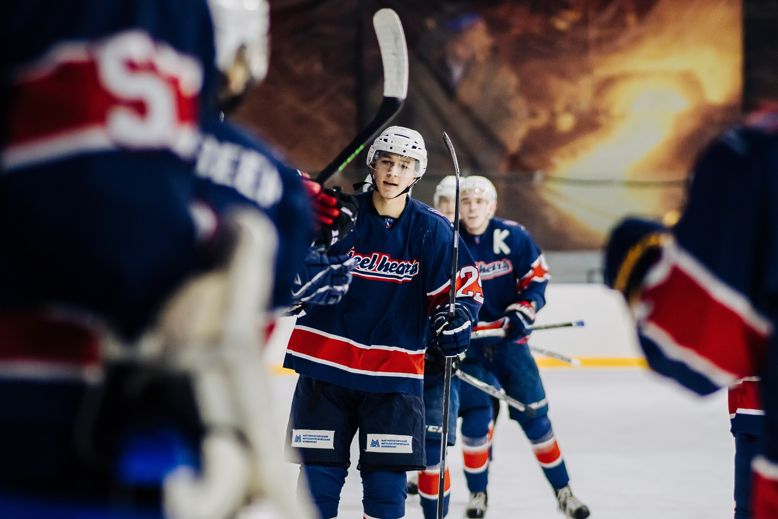 Хоккей. СХЛ / 20.01.24. Денис Прохоров Фотограф в г. Магнитогорск