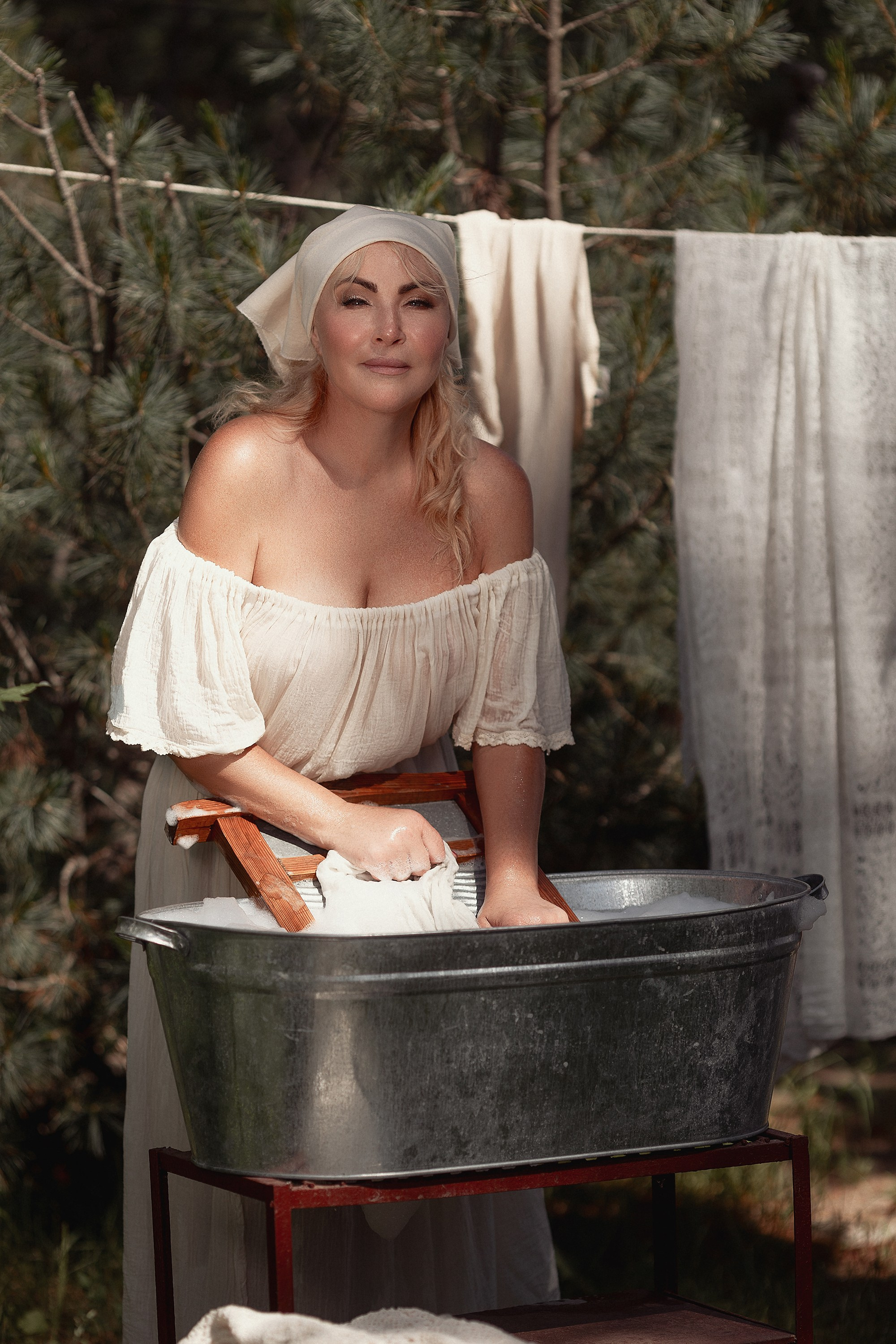 Стирка. Фотограф Алёна Яковлева