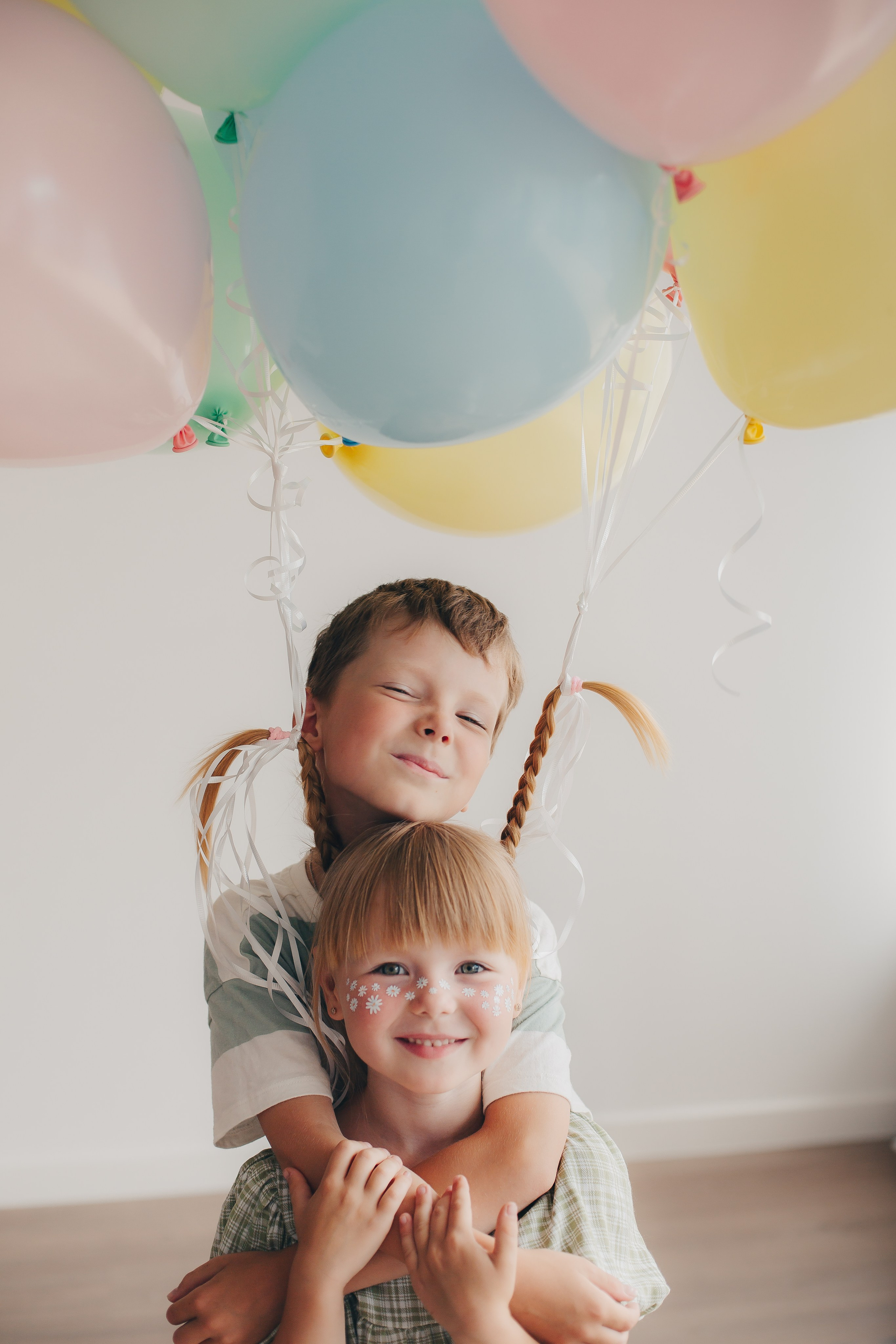 Необычная фотосессия с воздушными шарами. Фотограф Евгения Мальцева, Архангельск