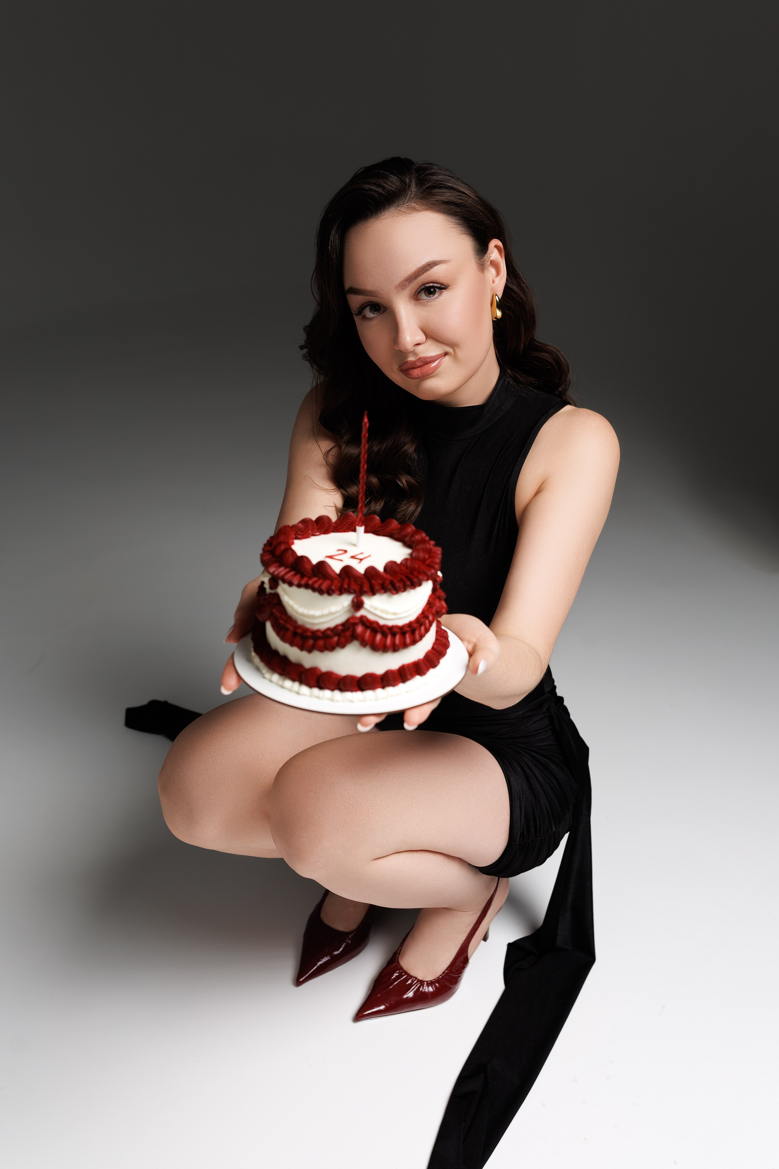 Женский портрет в студии. Фотограф Минск